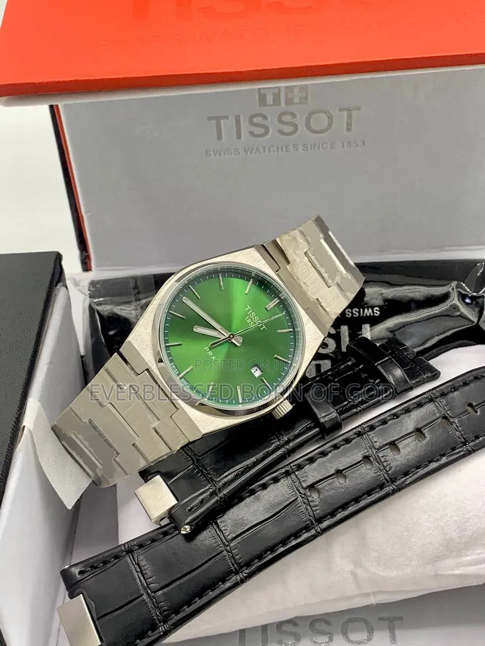 High Quality Luxury Automatic Tissot Watch With Extra Strap