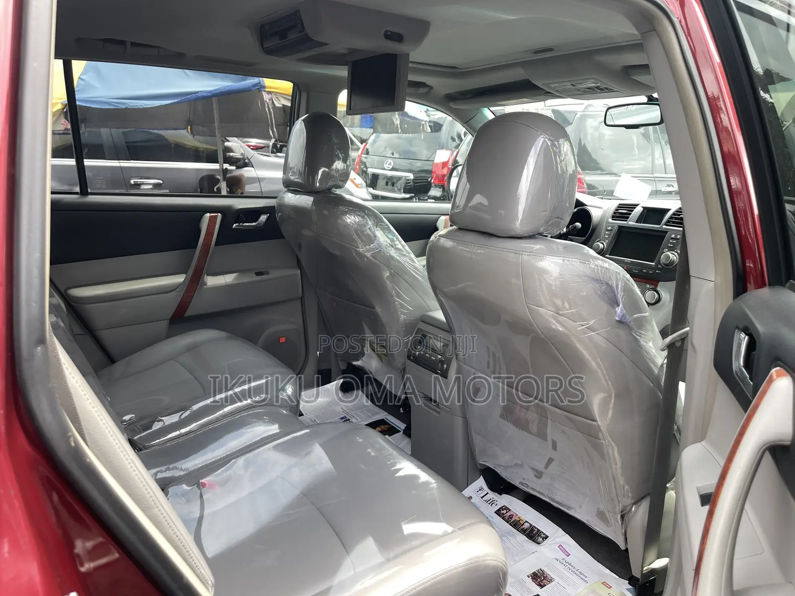 Toyota Highlander Limited 2010 Red