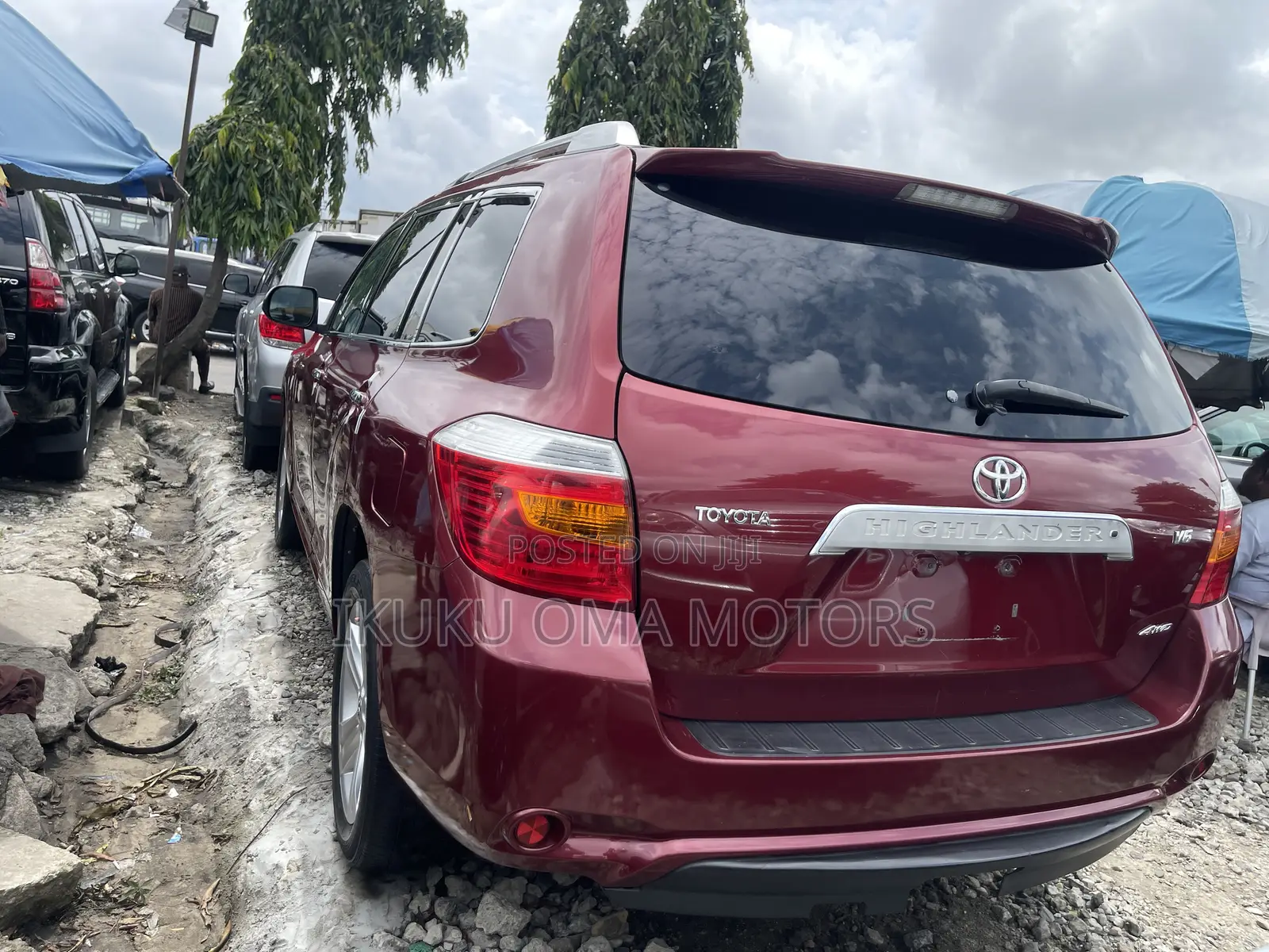 Toyota Highlander Limited 2010 Red