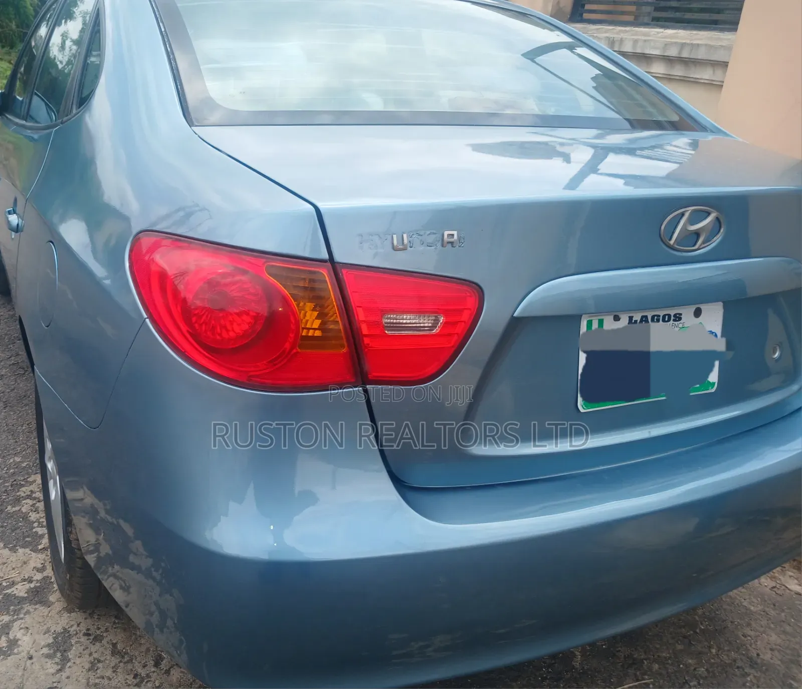 Hyundai Elantra 2007 Blue