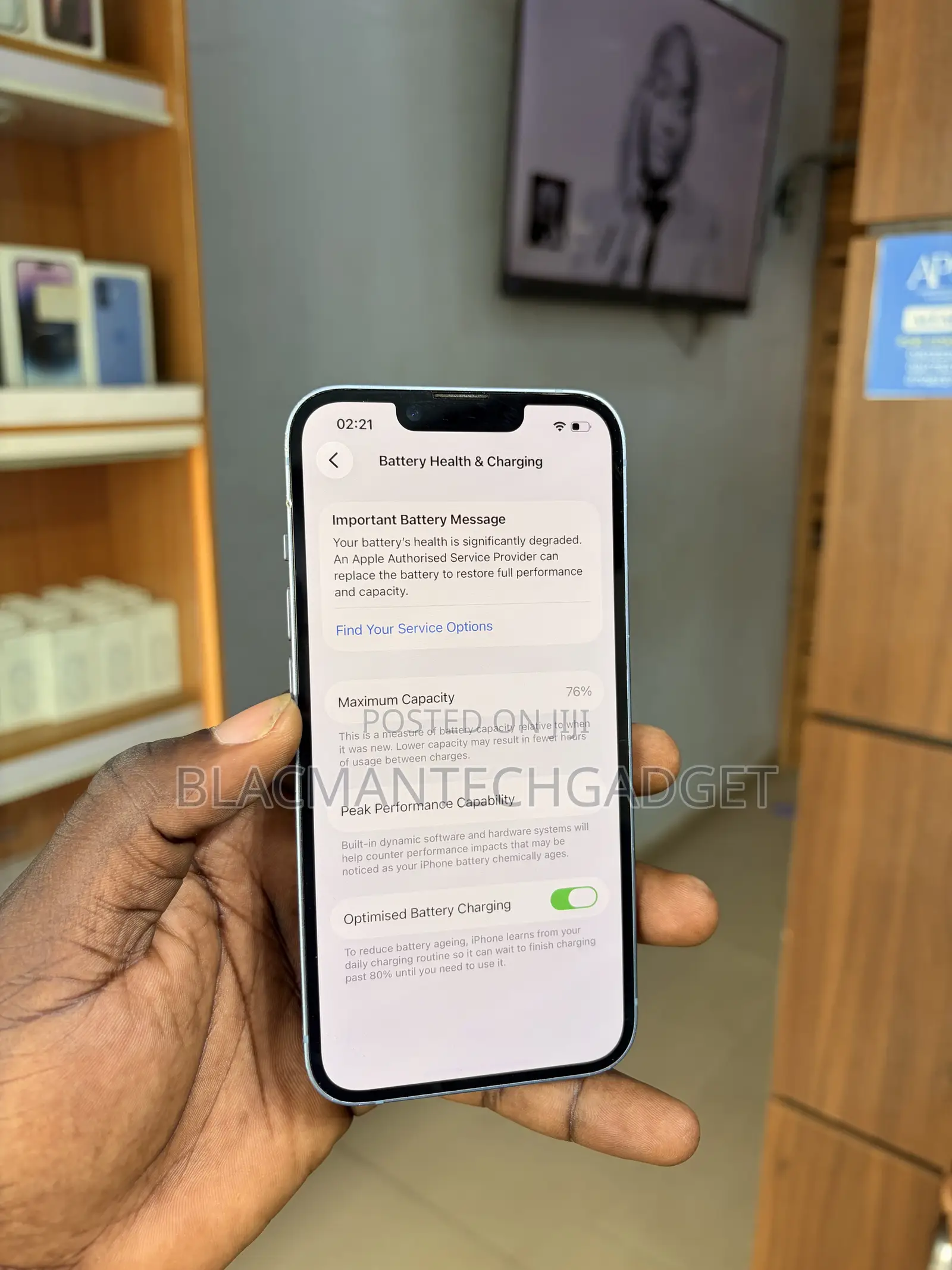 Apple iPhone 14 128 GB Blue