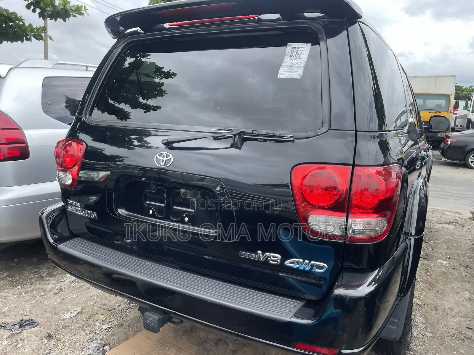 Toyota Sequoia Limited 4dr SUV 4WD (4.7L 8cyl 5A) 2007 Black