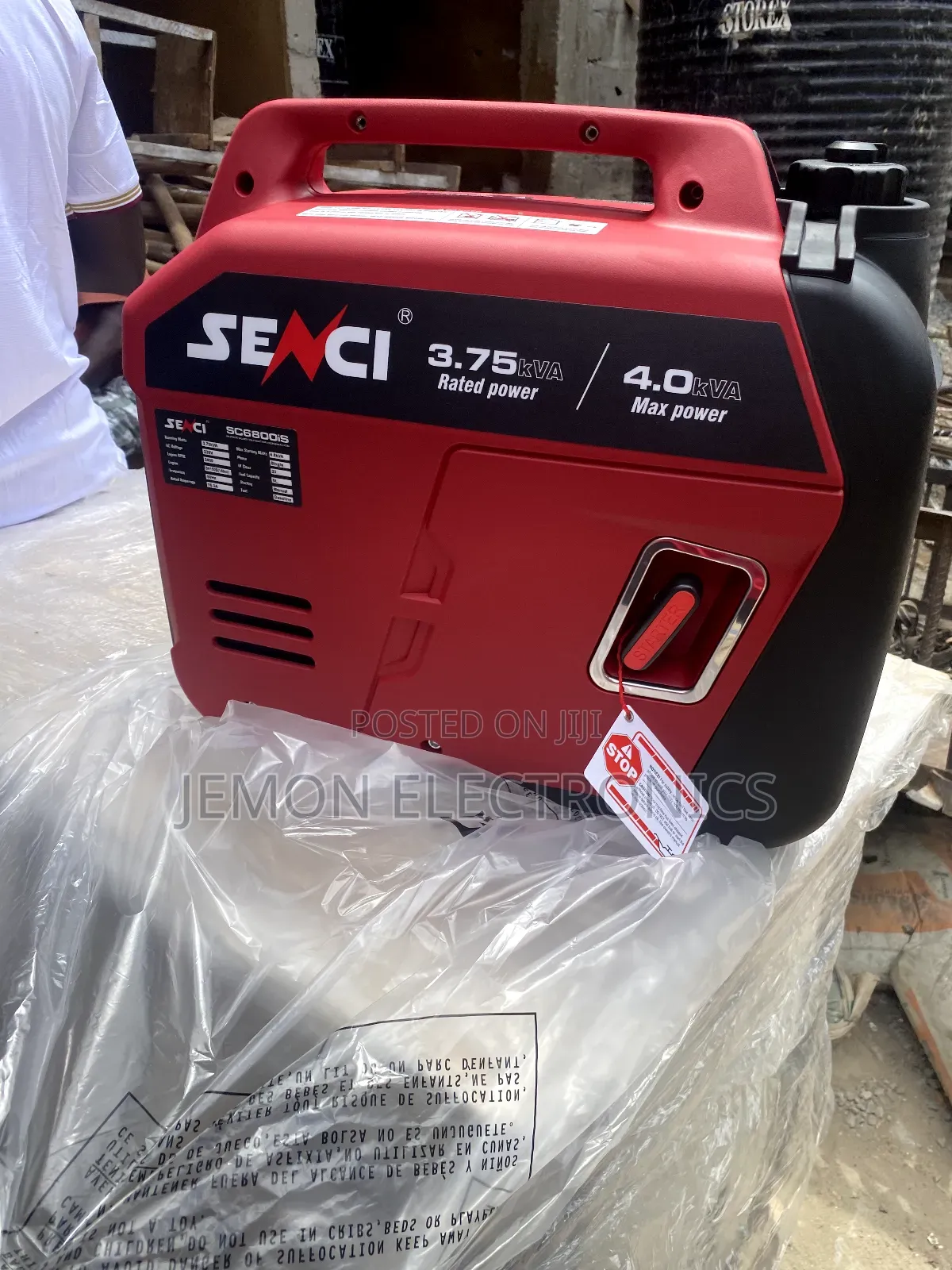 Senci 4.0kva Portable Petrol Generator for Home Office