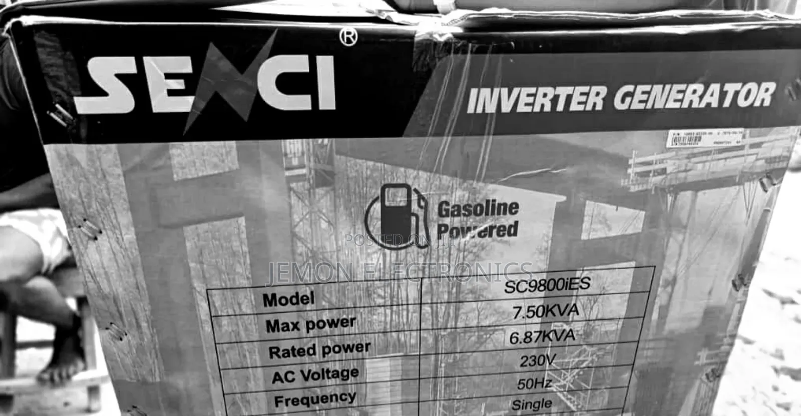 Senci 4.0kva Super Silent Inverter Generator