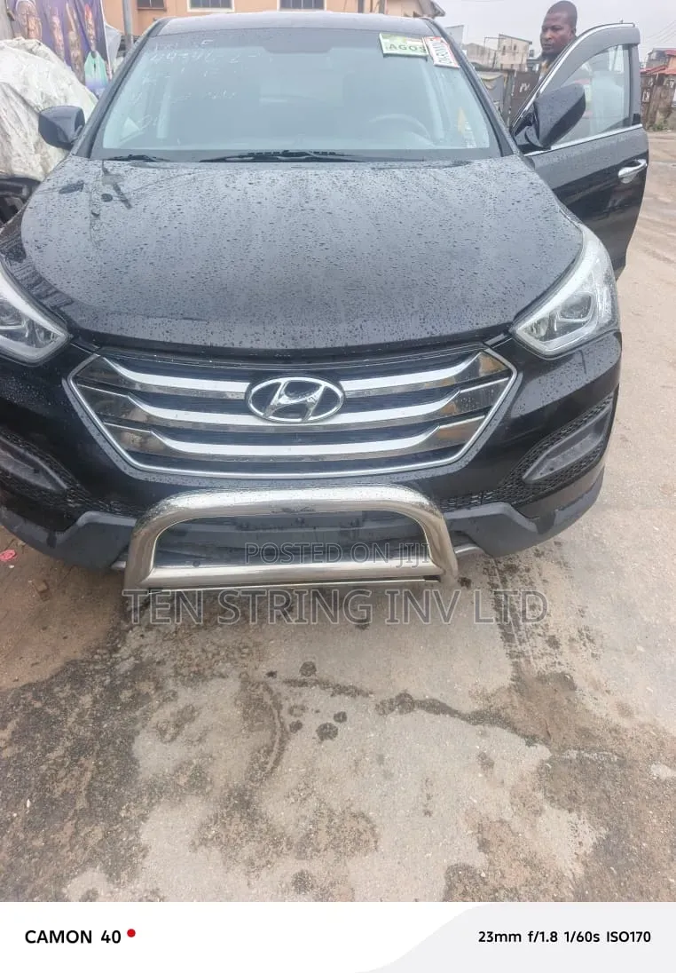 Hyundai Santa Fe Limited AWD 2016 Black