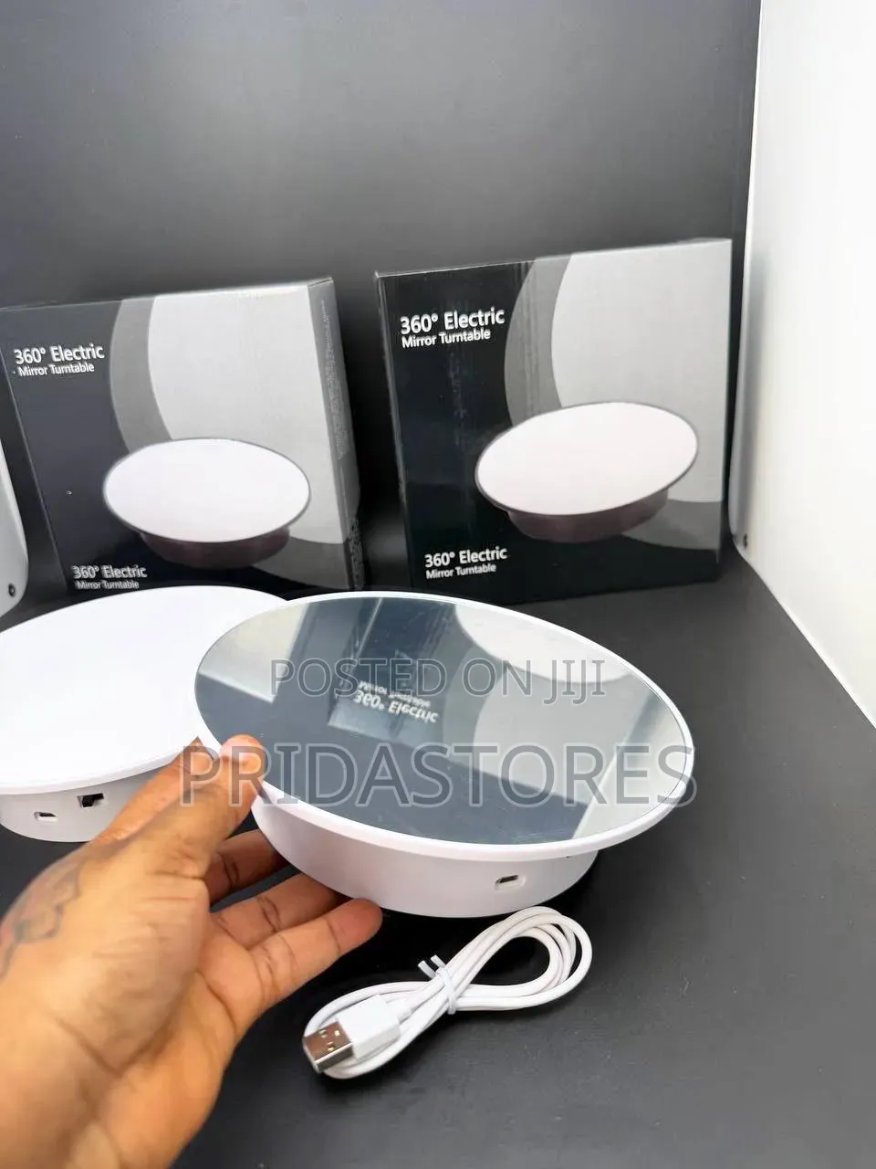360° Electric Mirror Turntable