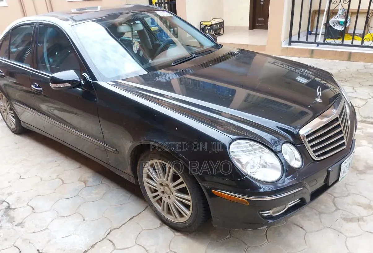 Mercedes-Benz E350 2008 Black