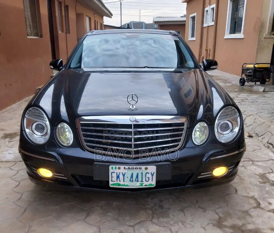 Mercedes-Benz E350 2008 Black