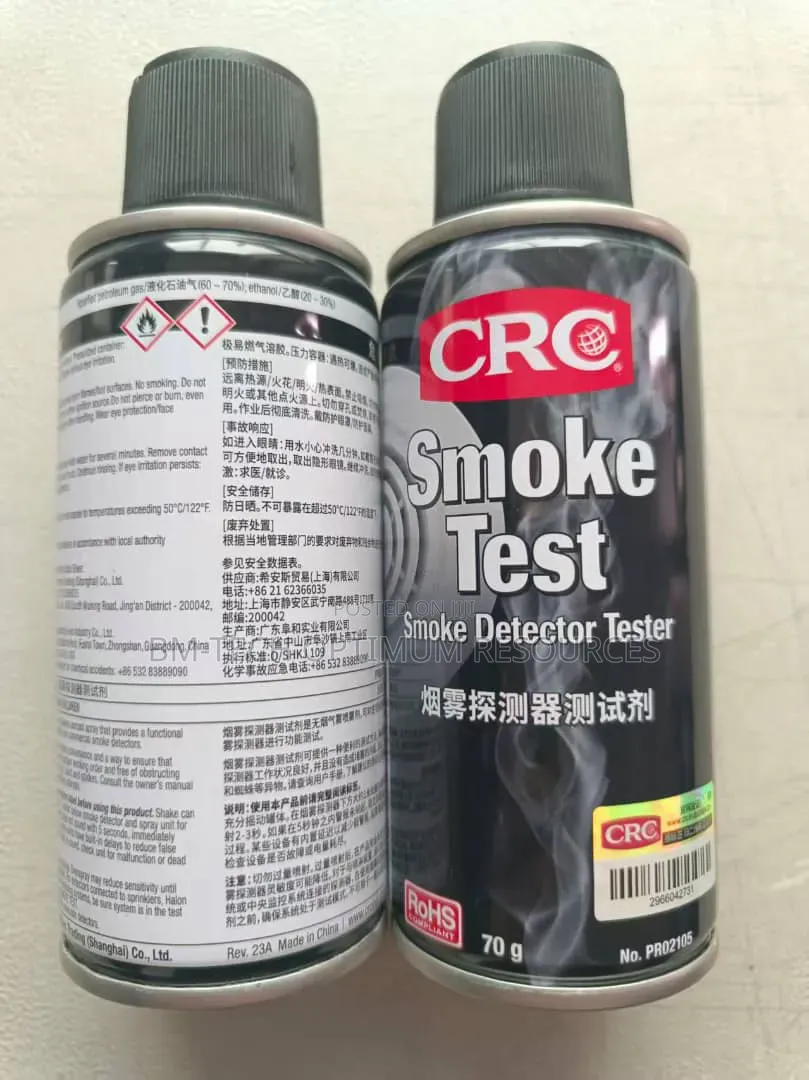 CRC Smoke Detector Test