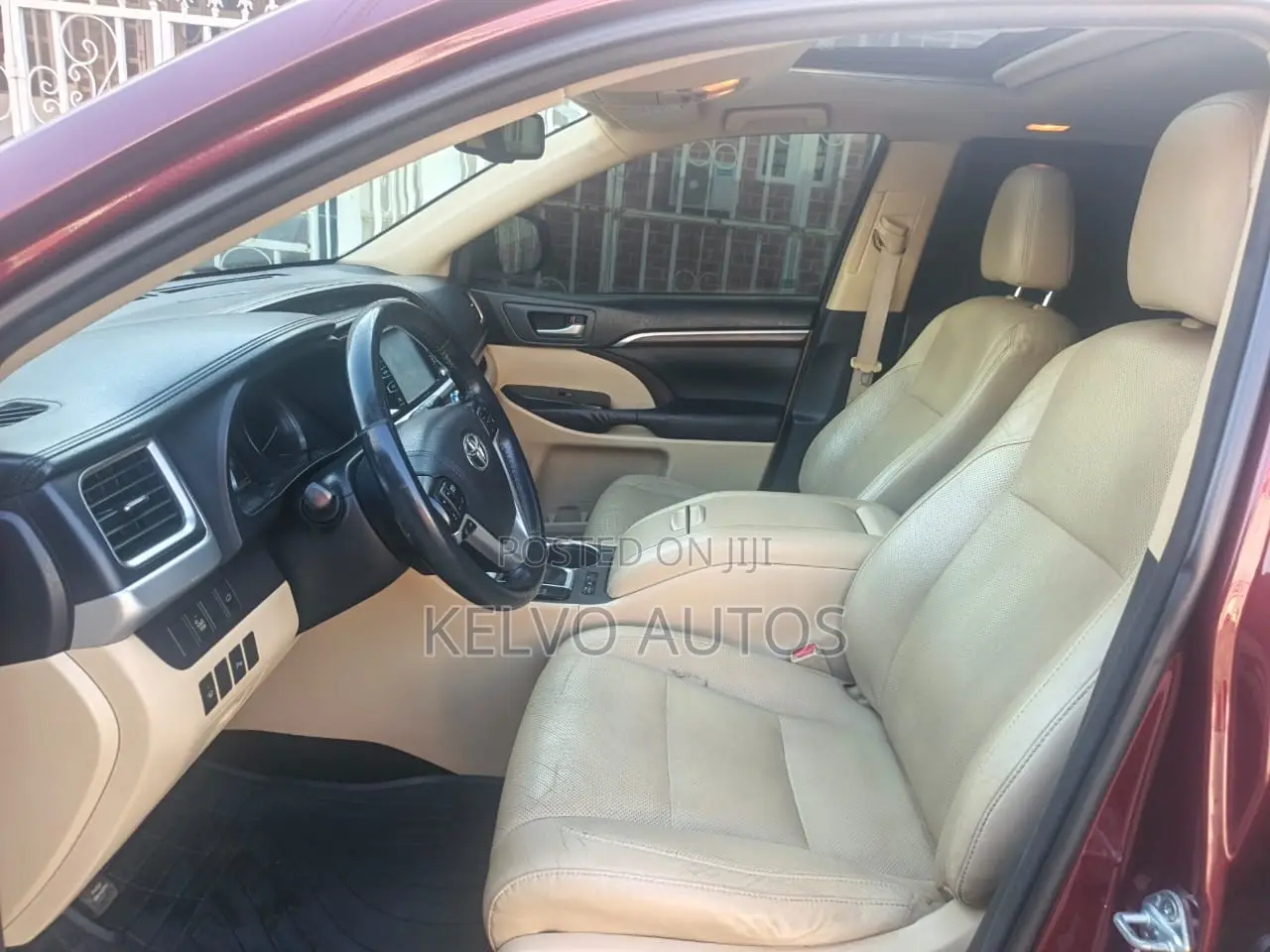Toyota Highlander 2016 Red