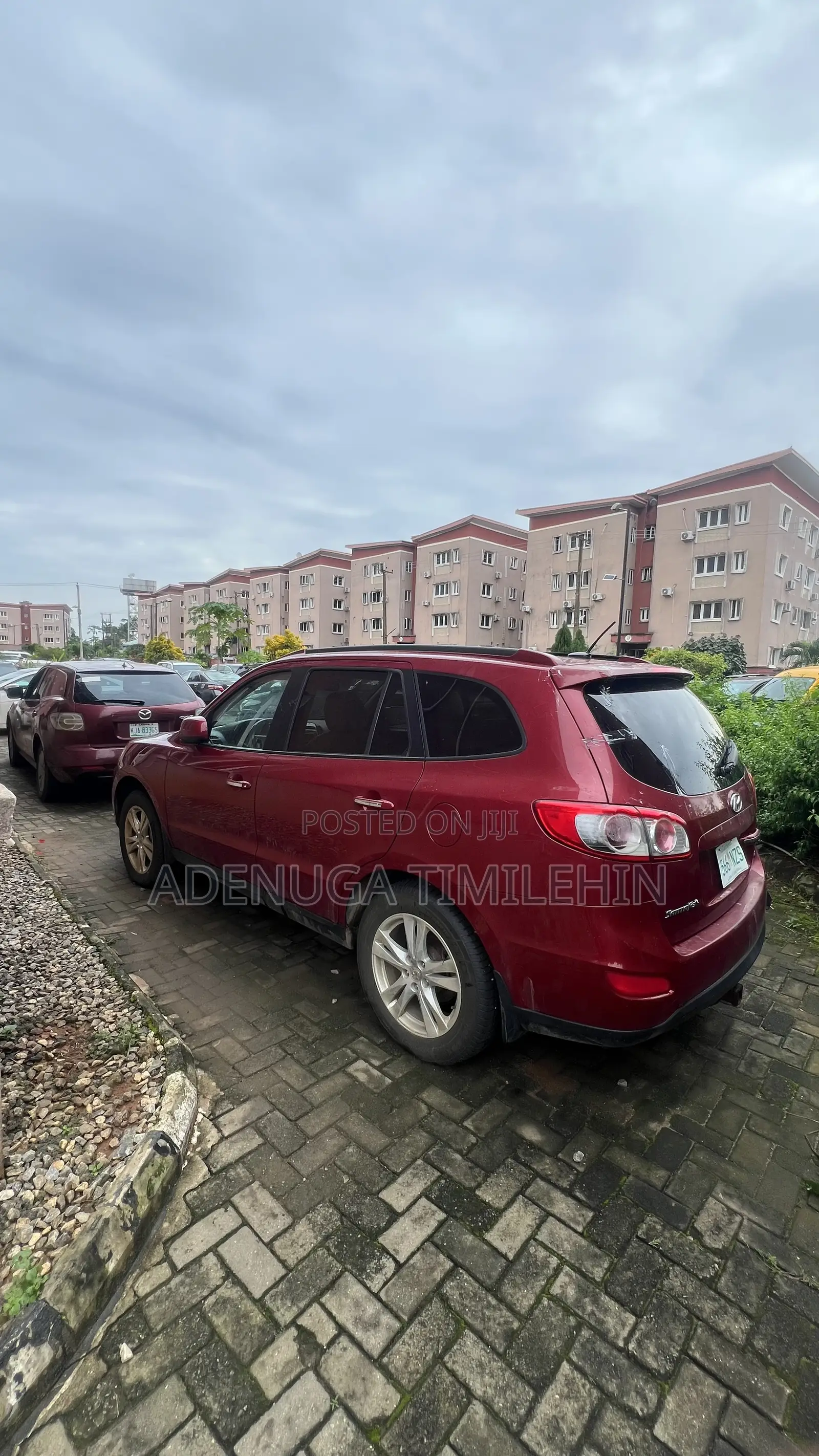 Hyundai Santa Fe Limited 2012 Red