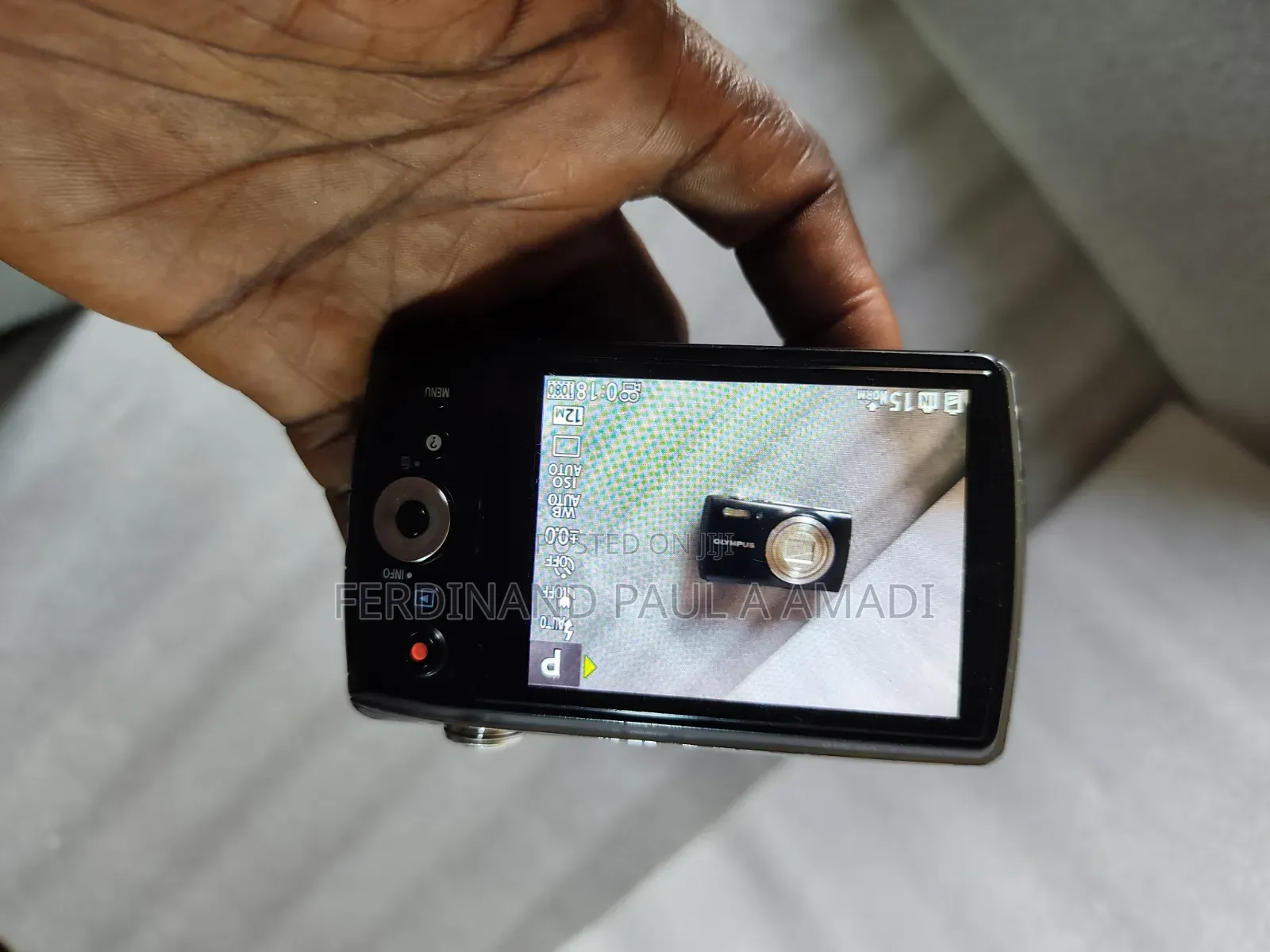 Olympus Full Hd Digital Photo and Video Camera for Vintage Passport