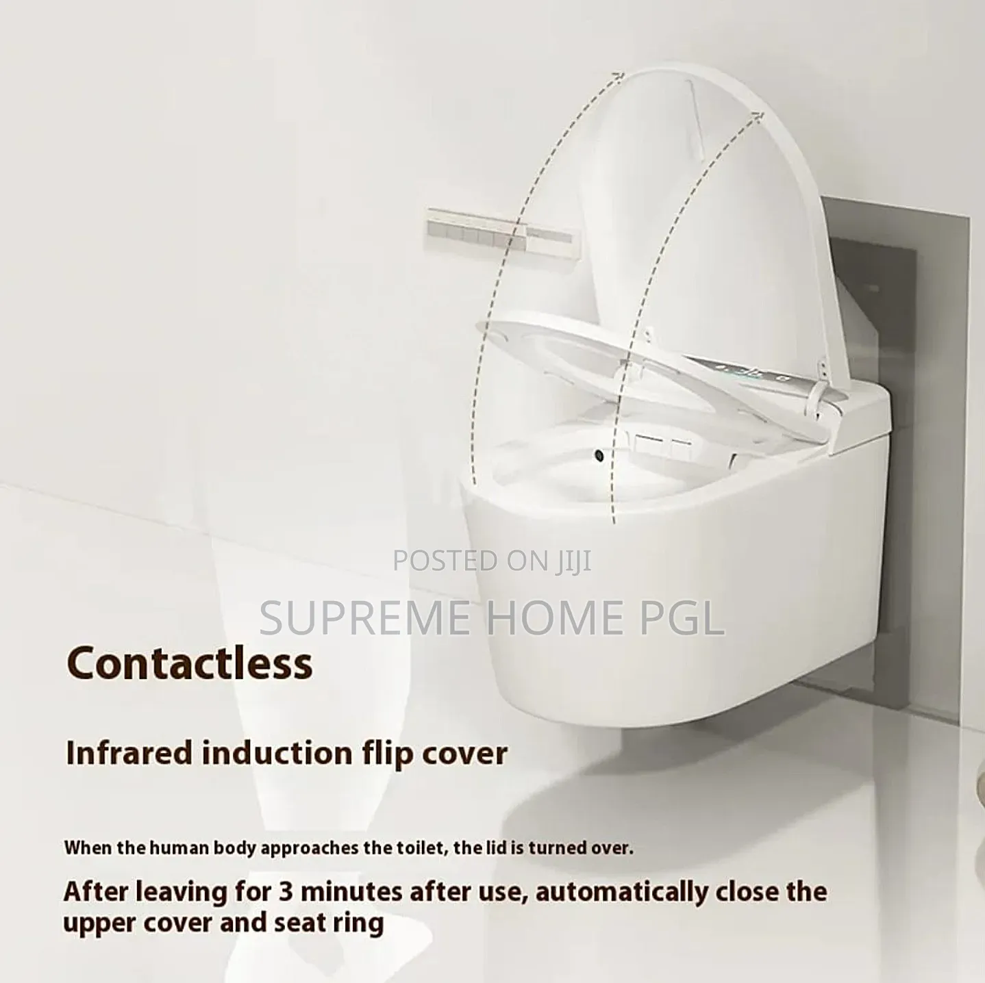High Quality Wall Mounted Smart Toilet