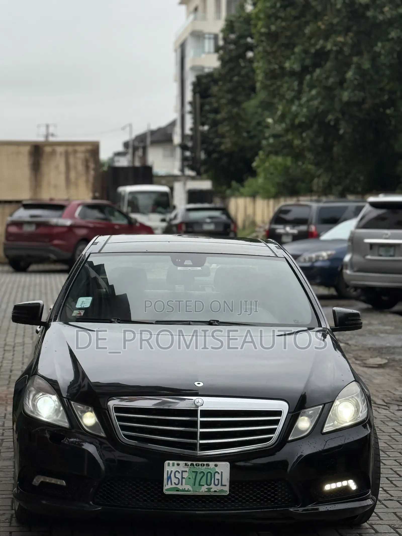Mercedes-Benz E550 2011 Black
