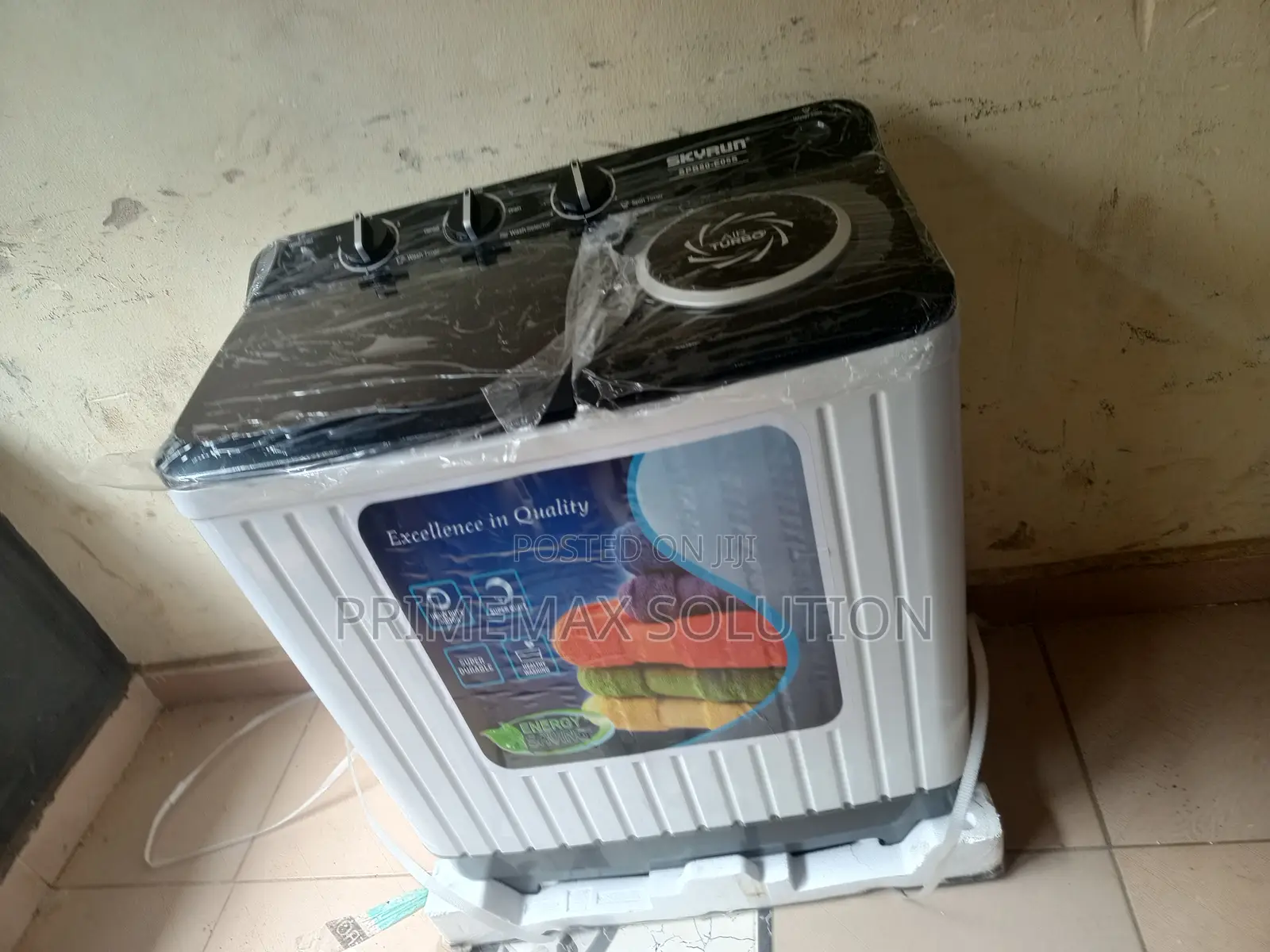 Skyrun 7kg Semi-Automatic Washer: Budget-Friendly Laundry Power.