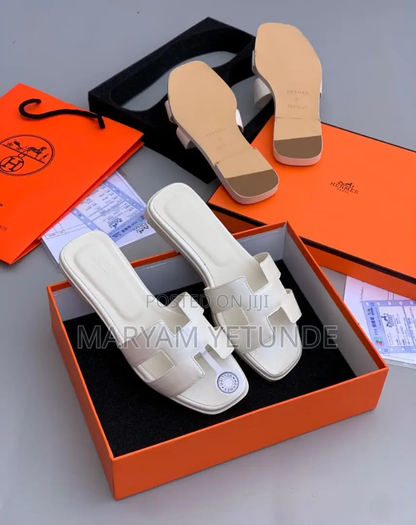 Luxury Damask Hermes Slippers