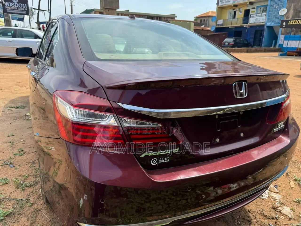 Honda Accord 2017 Maroon