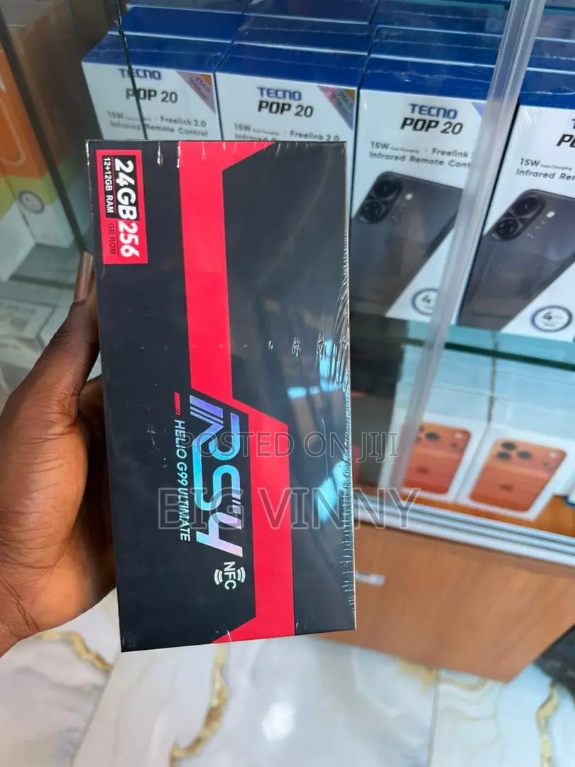 New Itel RS4 256 GB Black