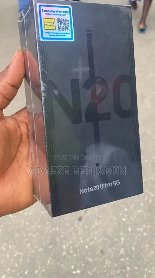 New Samsung Galaxy Note 20 Ultra 5G 256 GB Black