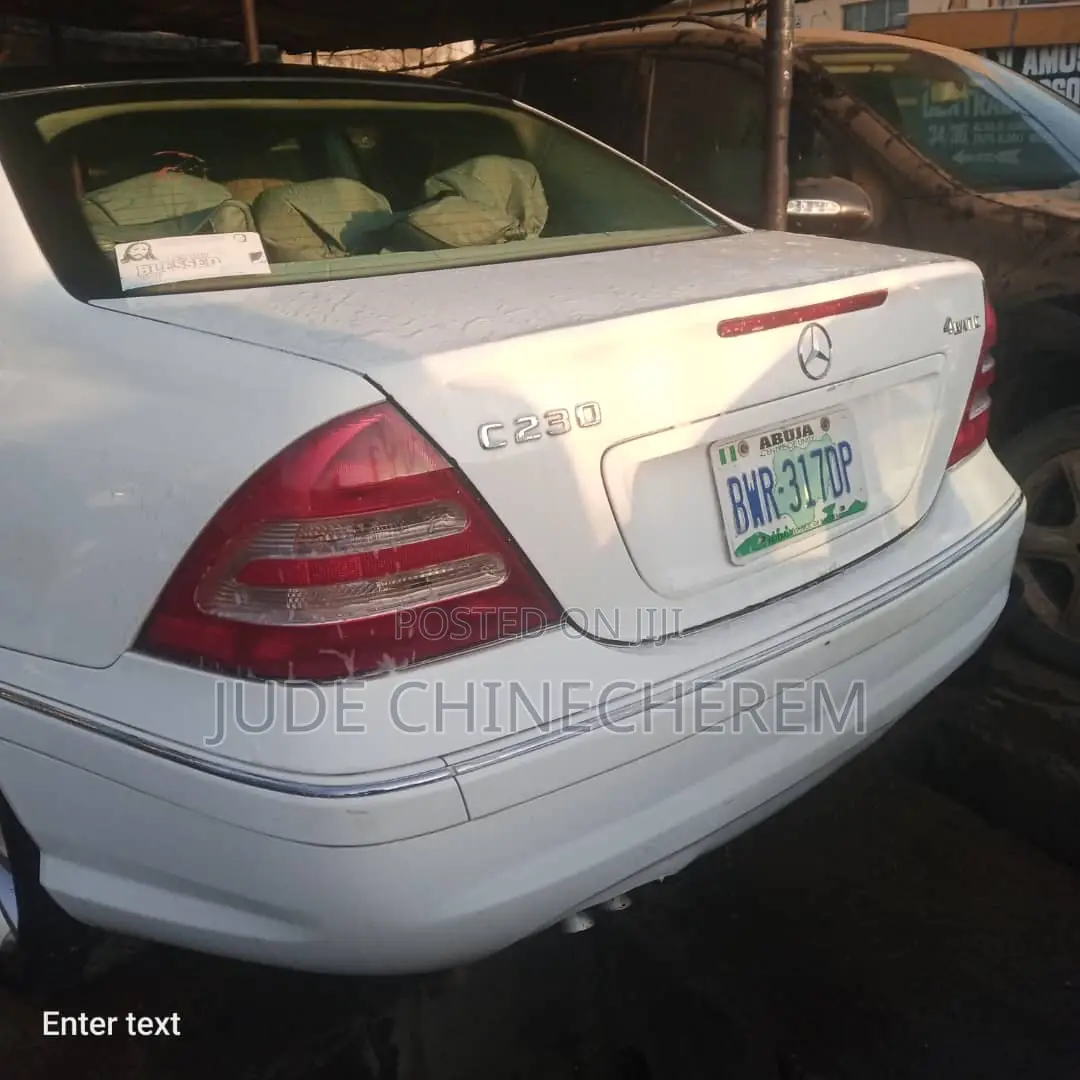 Mercedes-Benz C230 2003 White