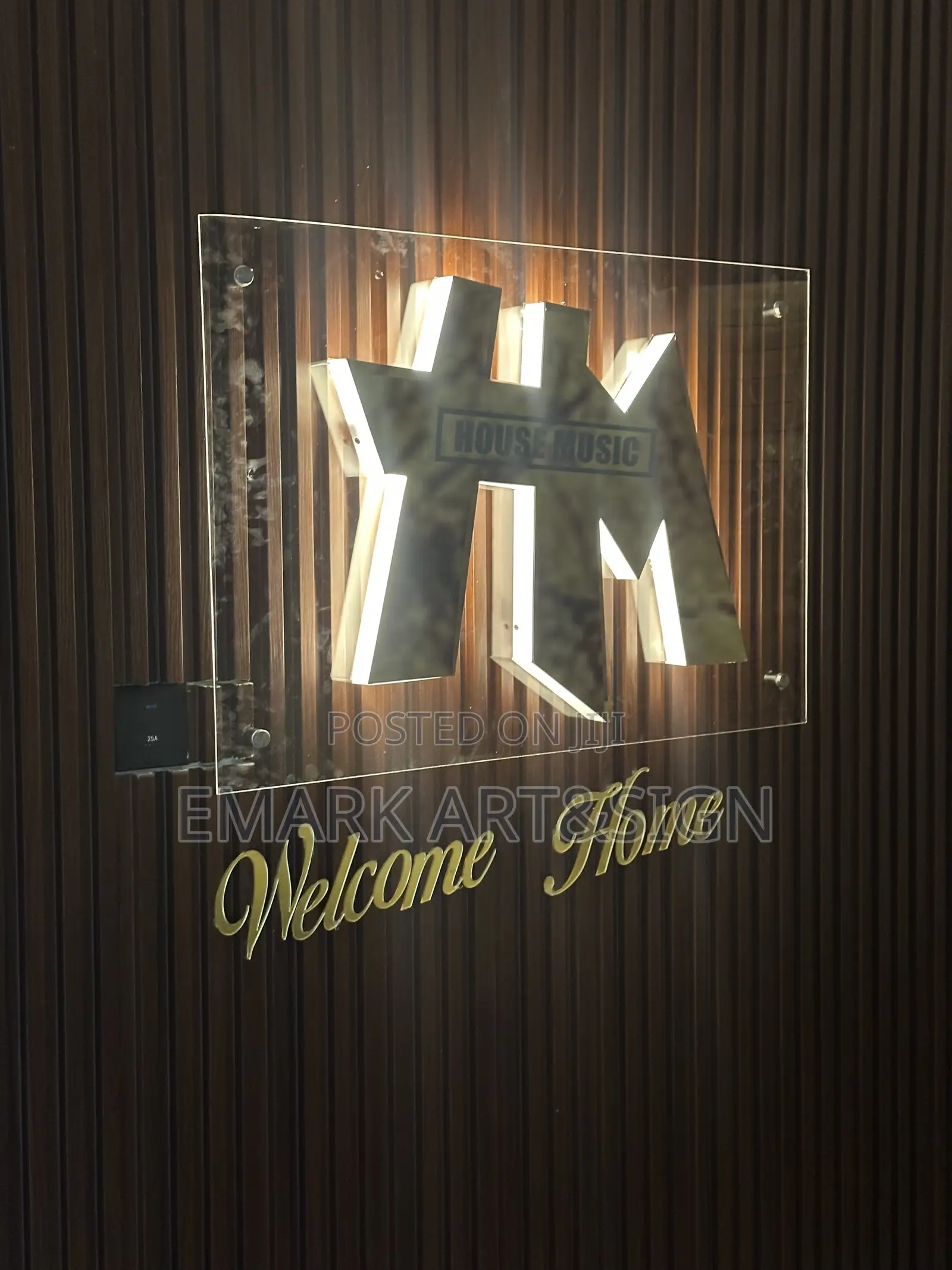 Indoor Signs With Installation of Panel