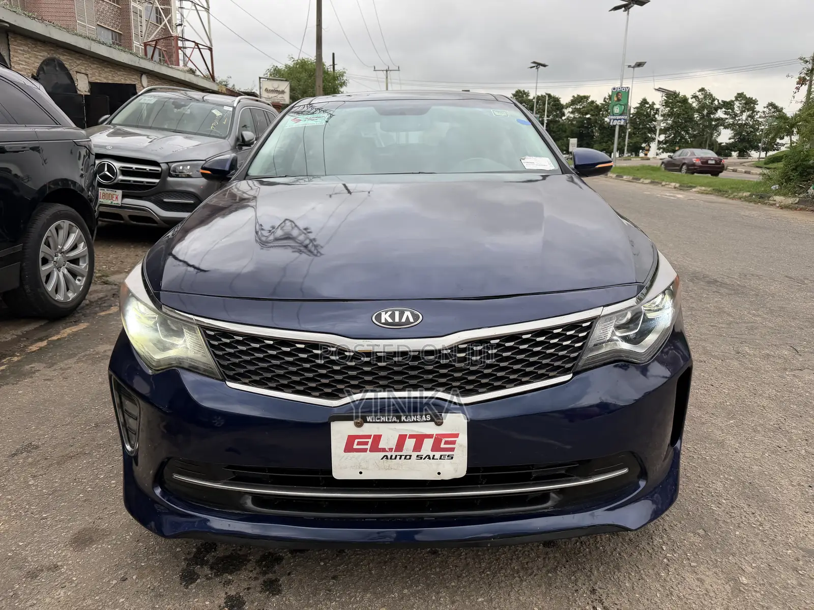 Kia Optima SX Turbo 2018 Blue