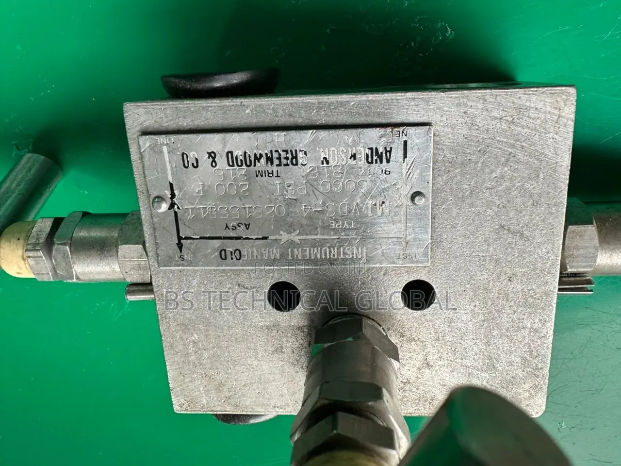Manifold Nipple Valve 1/2"
