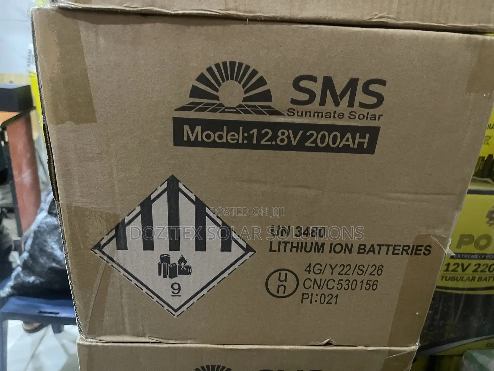 SMS Lithium Battery 2kw/12v System