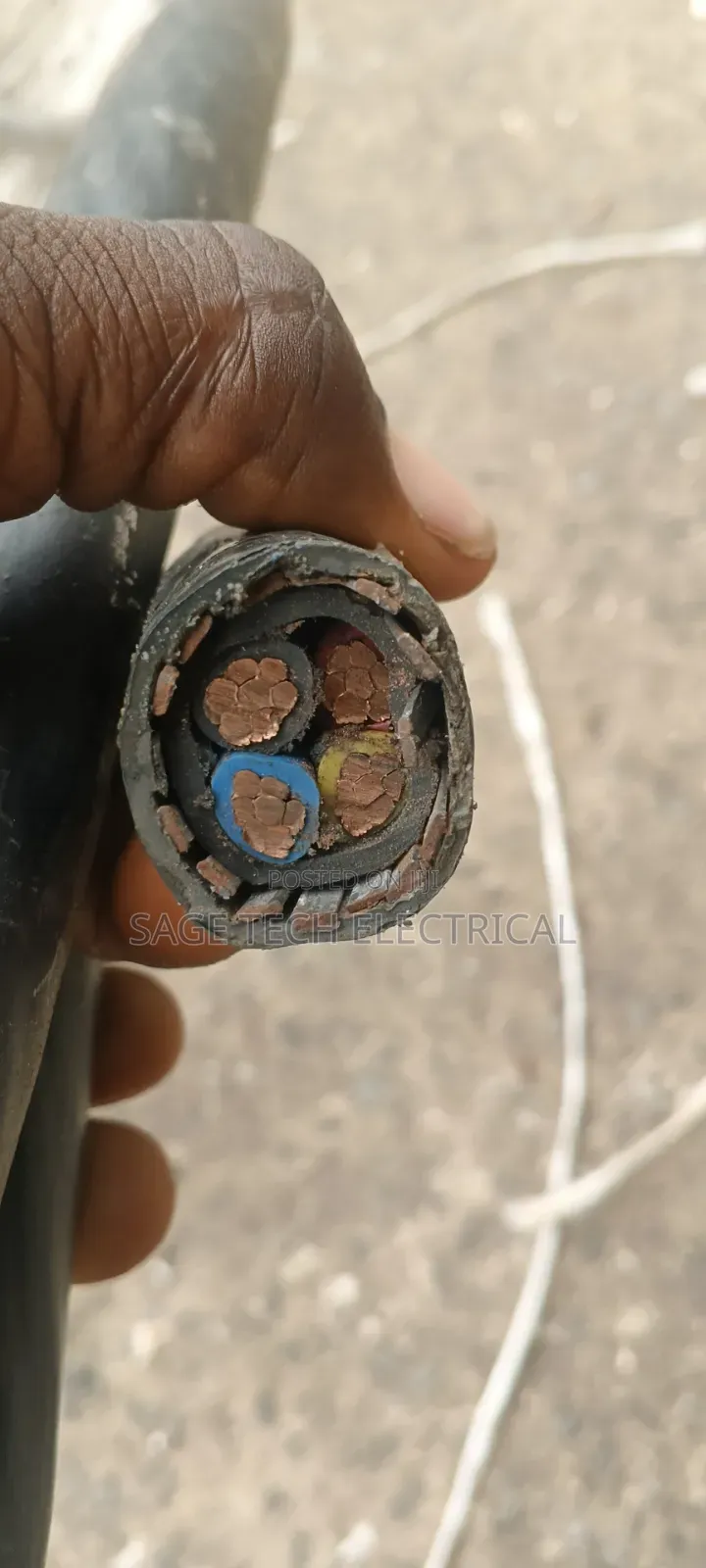 25mm 4core Kablmetal Nigeria Armoured Cable