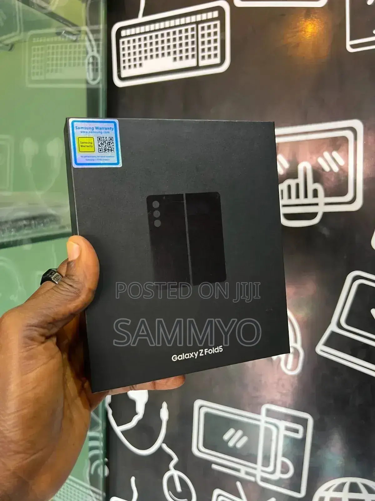New Samsung Galaxy Z Fold 5 512 GB Black