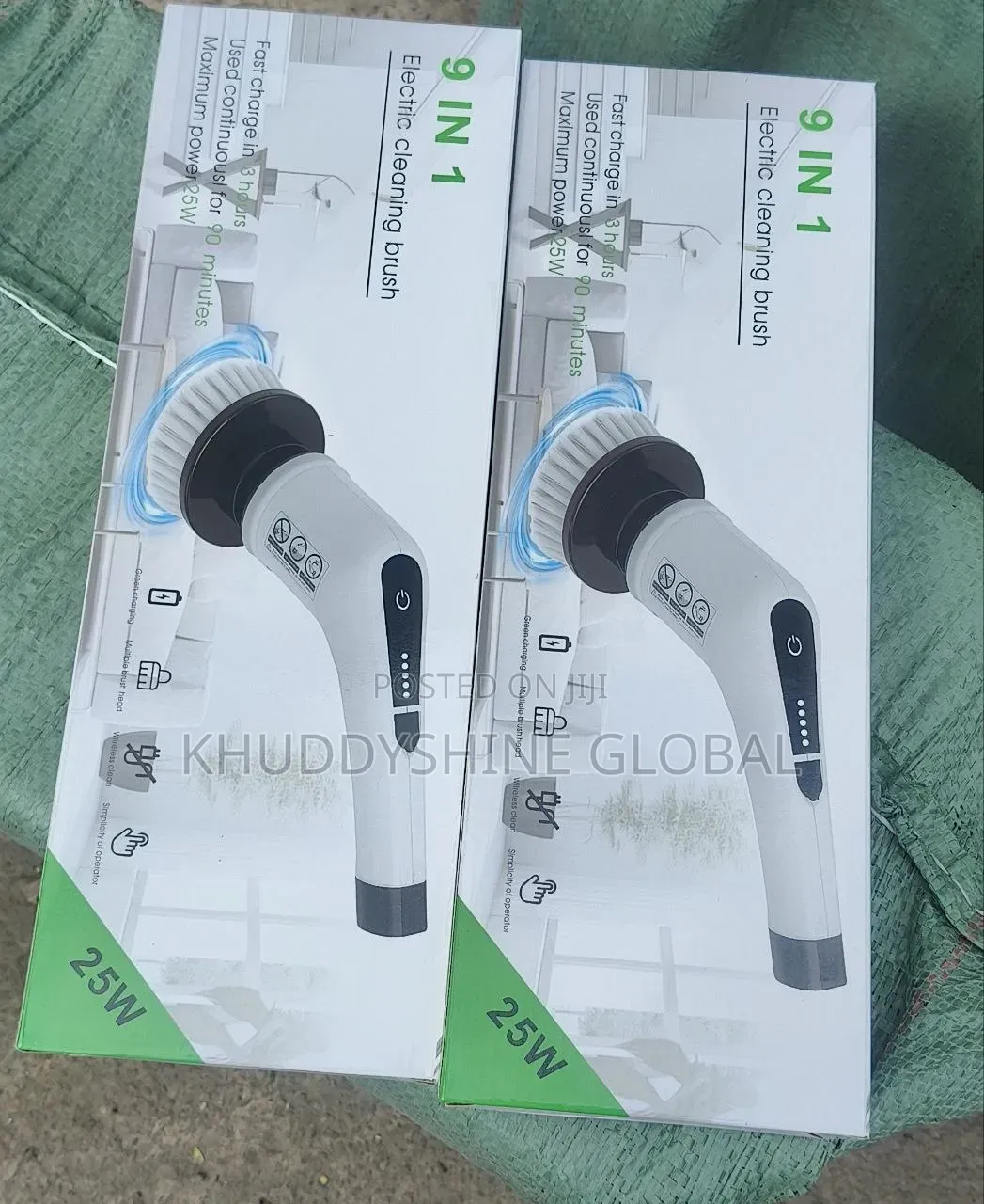 9in1 Electric Cleaning Brush Big Pack/Small Pack Available