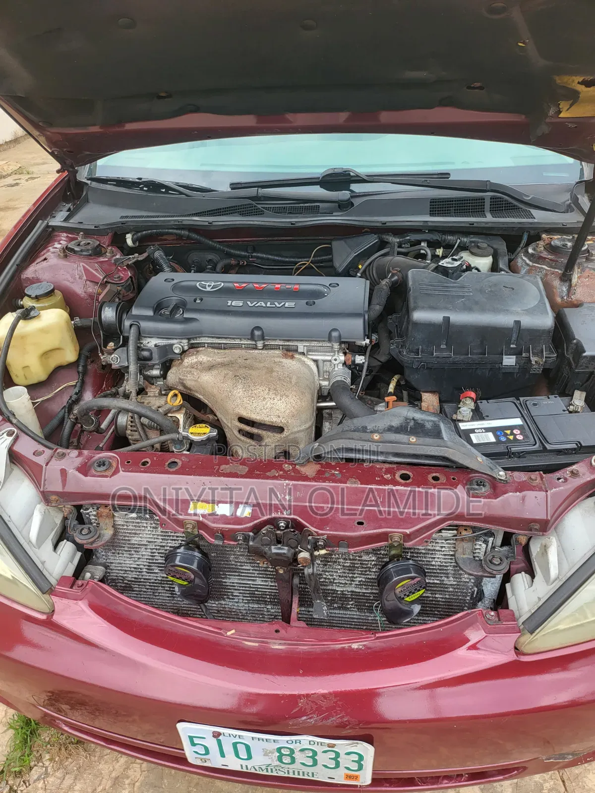 Toyota Camry 2003 Burgundy