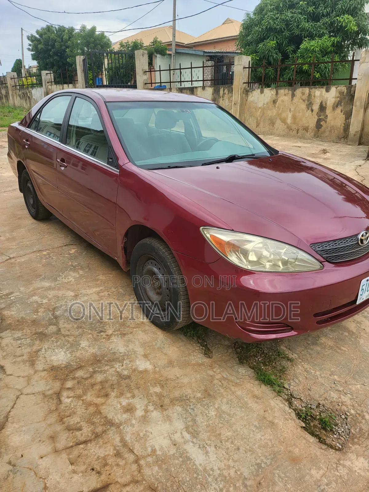 Toyota Camry 2003 Burgundy