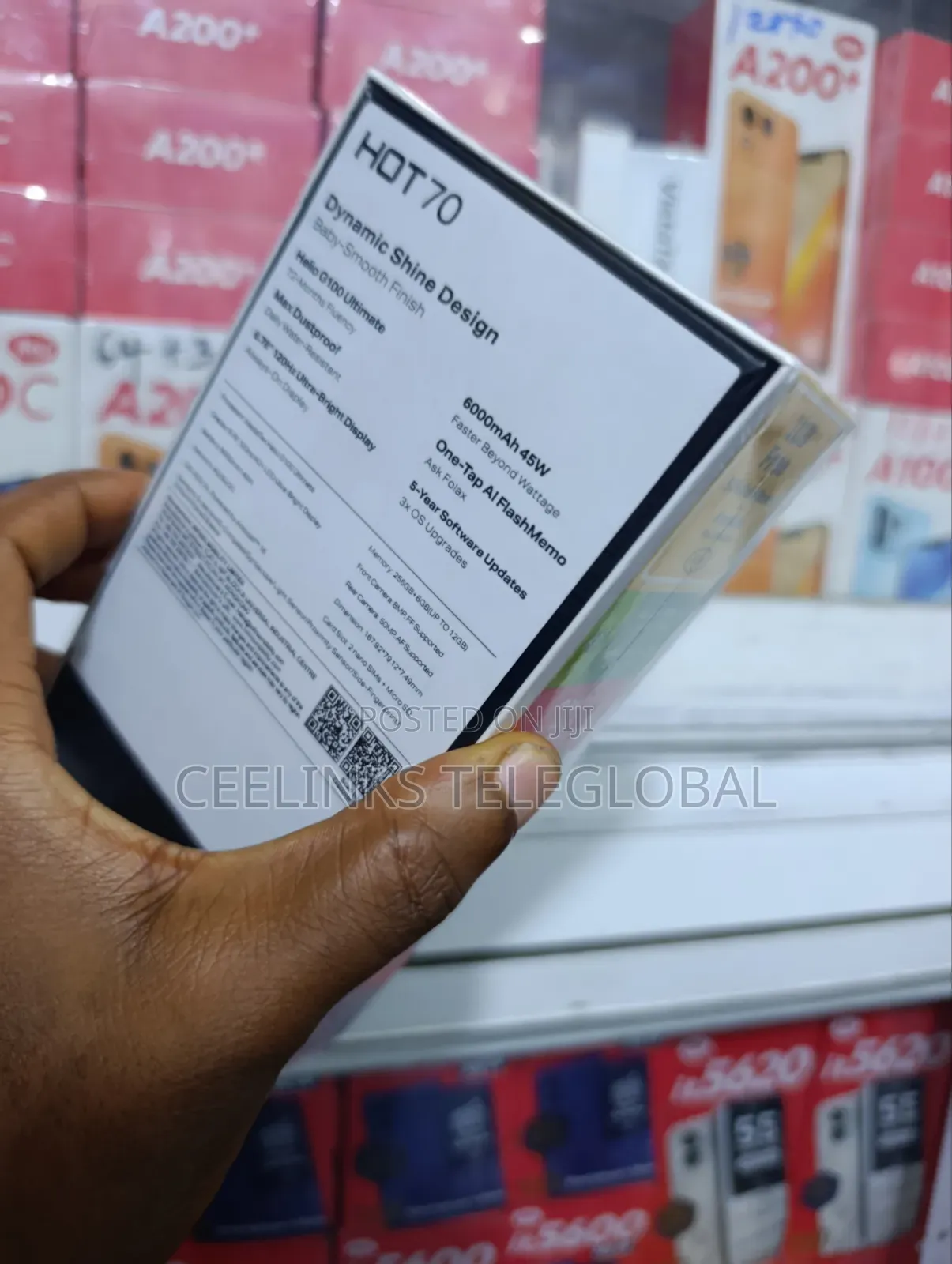 New Infinix Hot 70 256 GB