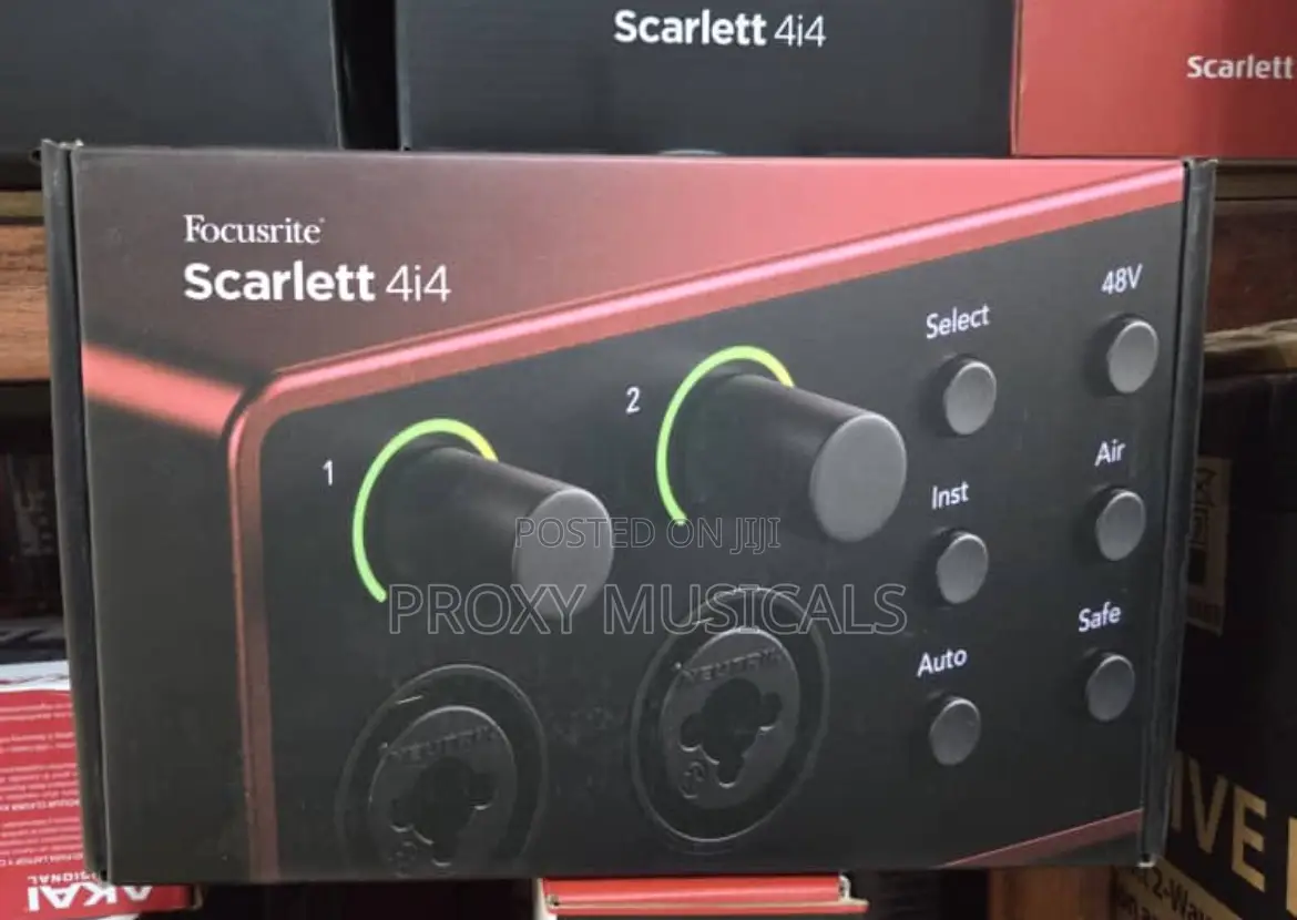 Focusrite Scarlett 4i4 4th Gen Audio Interface Soundcard