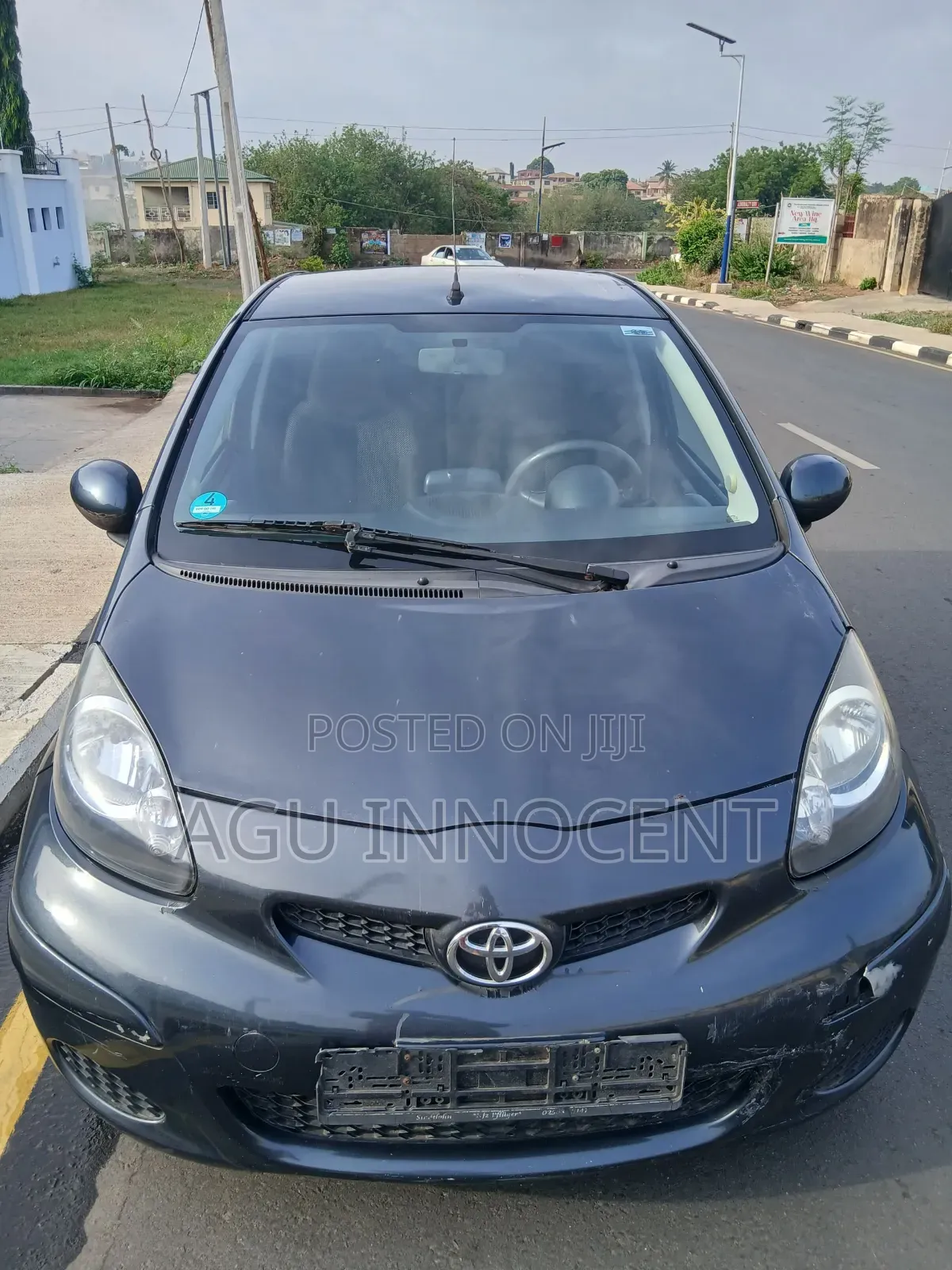 Toyota Aygo 2012 Gray