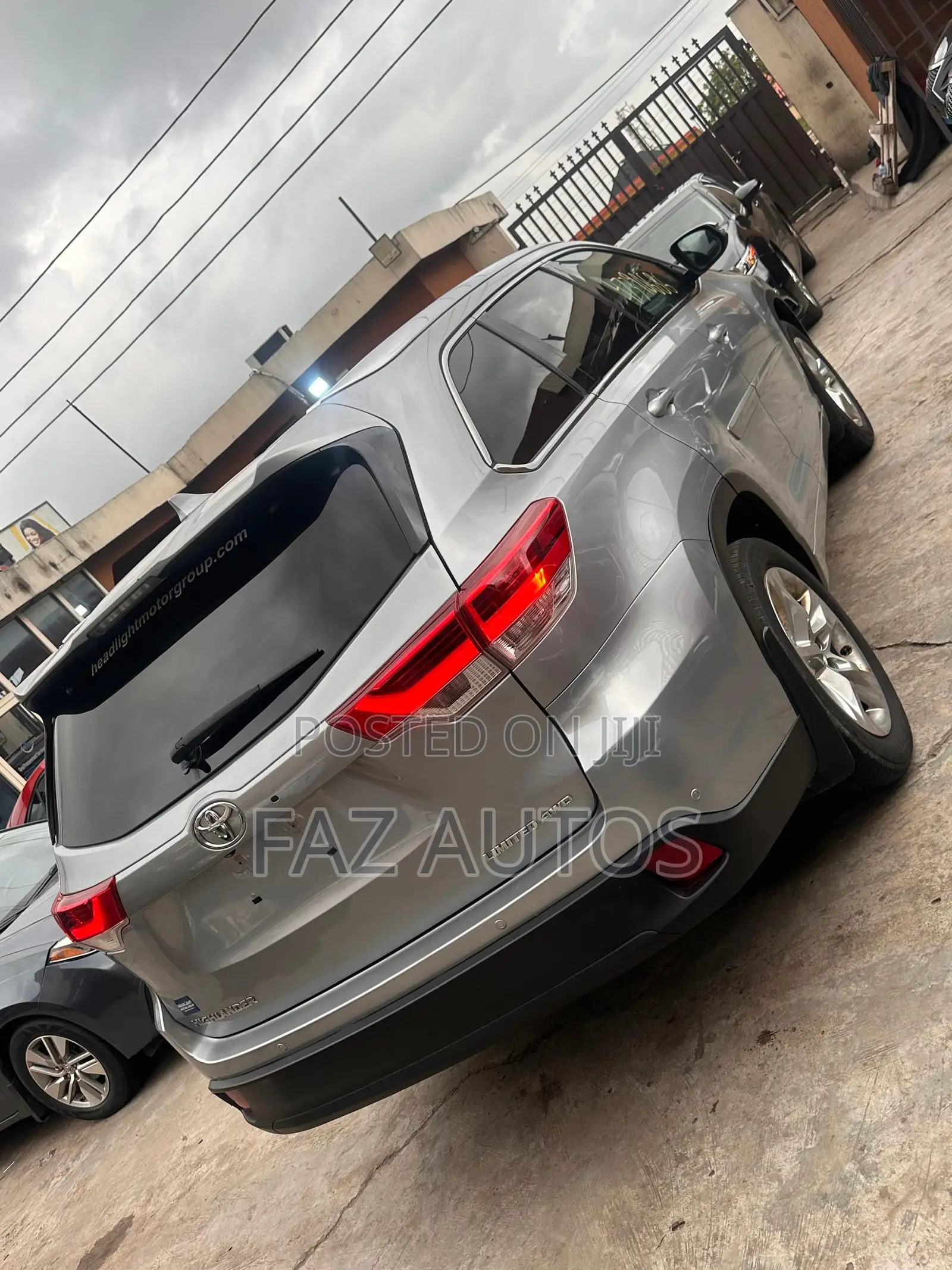 Toyota Highlander Limited Platinum V6 4x4 (3.5L 6cyl 6A) 2016 Silver