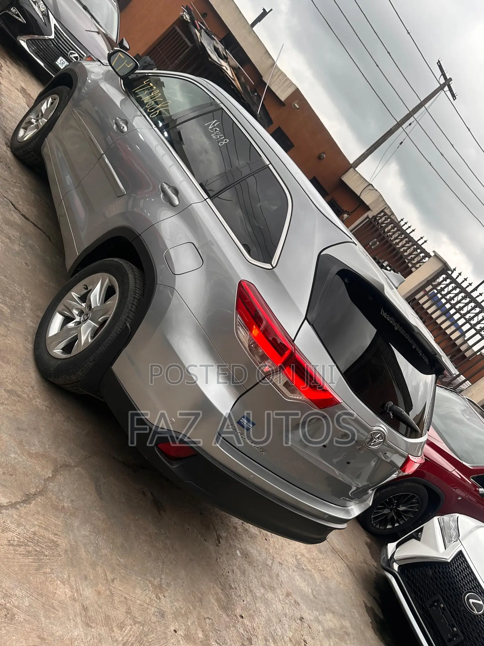 Toyota Highlander Limited Platinum V6 4x4 (3.5L 6cyl 6A) 2016 Silver