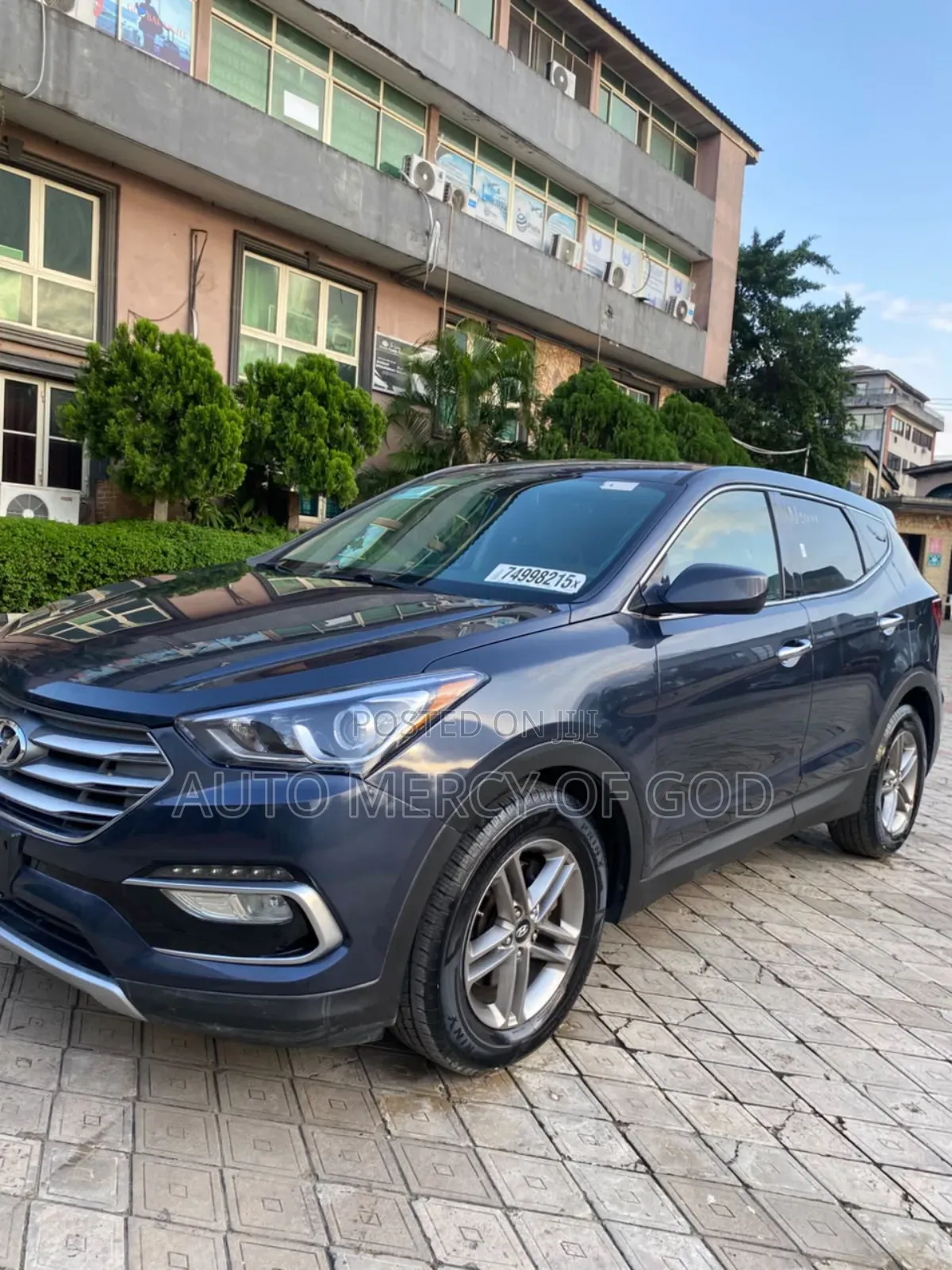 Hyundai Santa Fe SE AWD 2017 Blue