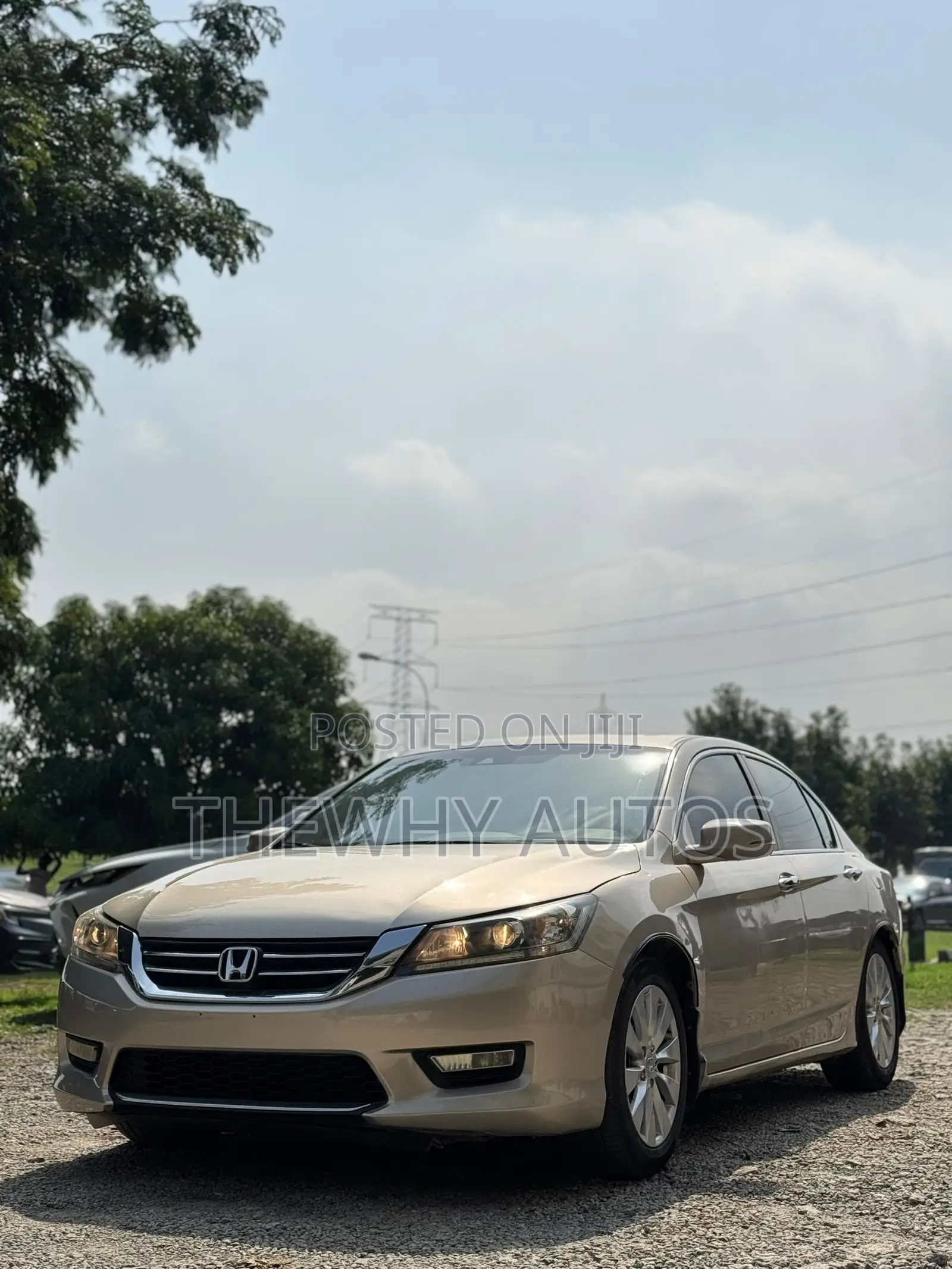 Honda Accord EX-L 4dr Sedan w/Navigation (2.4L 4cyl CVT) 2014 Gold