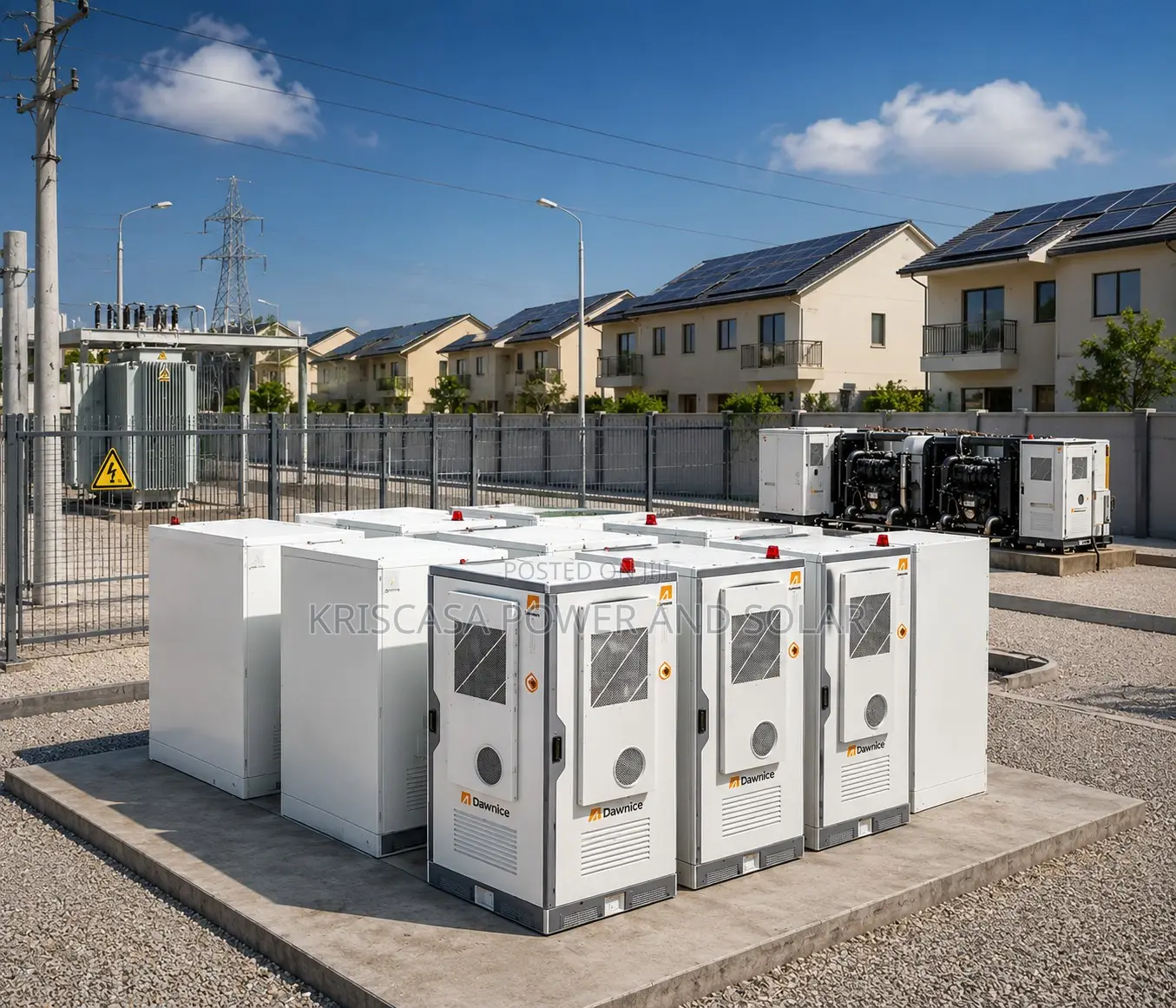 Bs07-265-Es-X Energy Storage for Nigeria Mining Off-Grid Microgrid