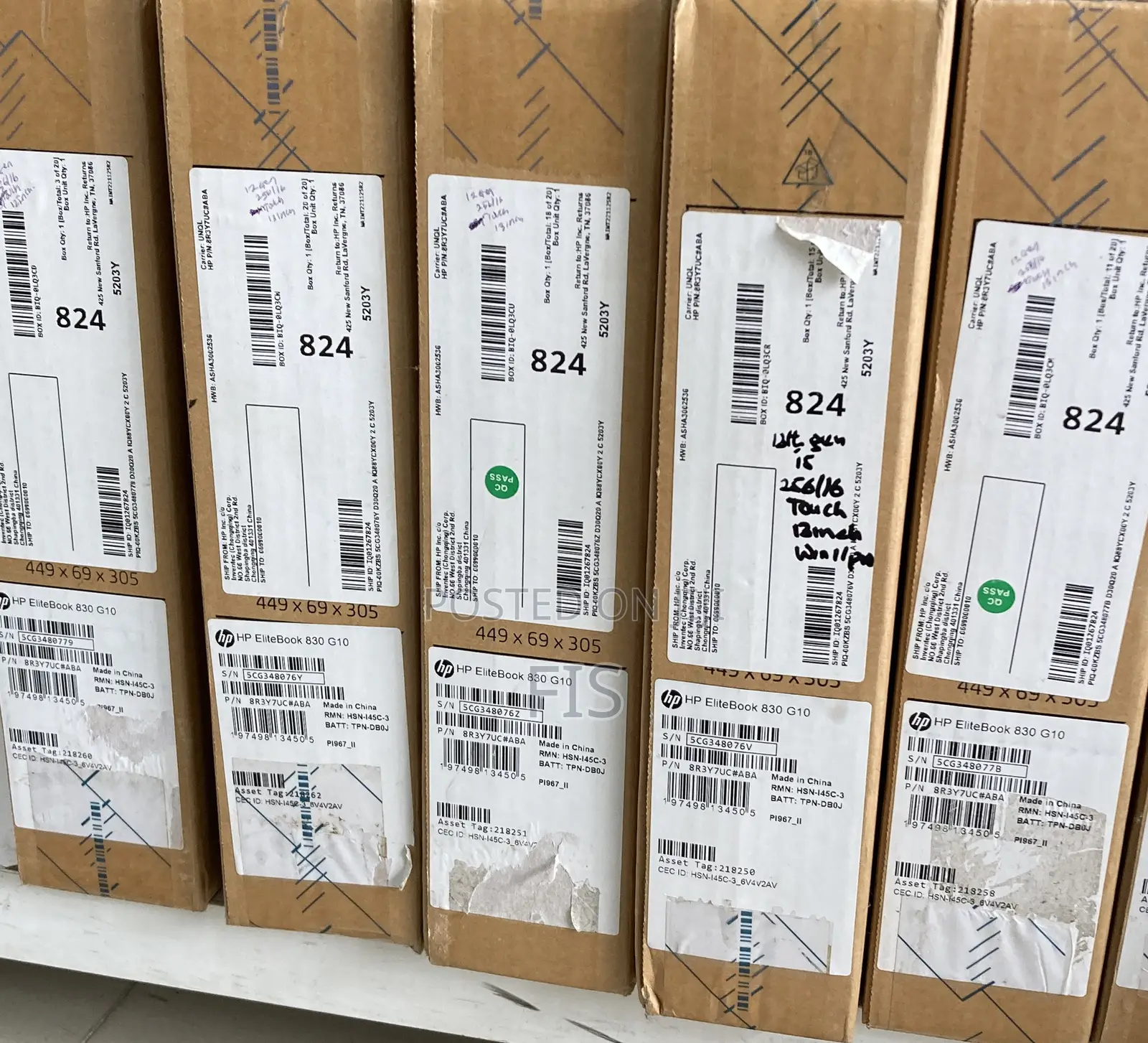 New Laptop HP EliteBook 830 16GB Intel Core i5 SSD 256GB