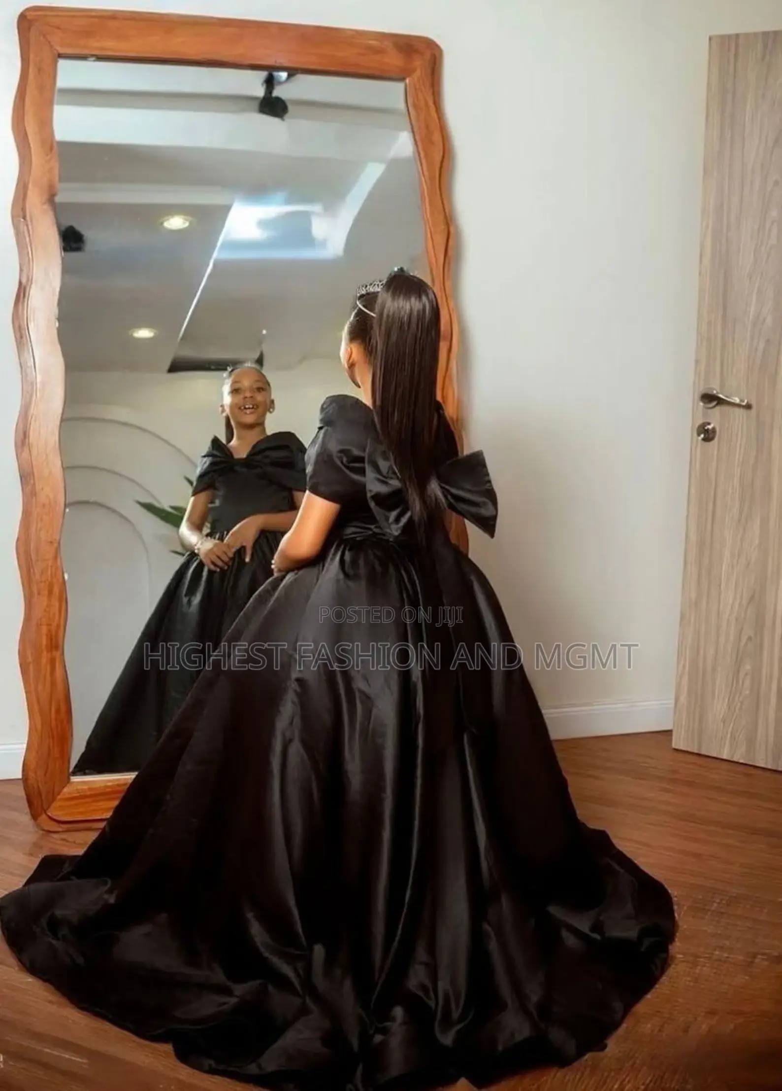Black Ball Gown for Girls