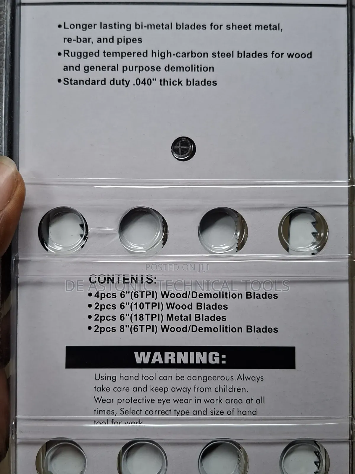 Soeasy 10-piece Reciprocating Saw Blade Set