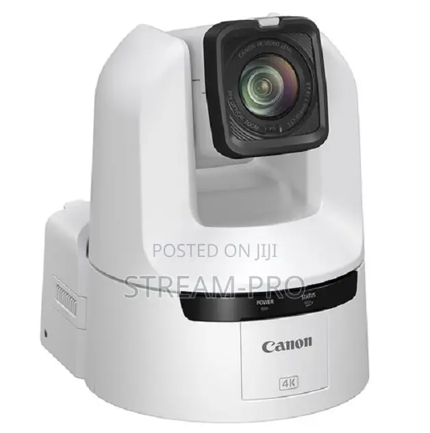 Canon Cr-N400 12g-Sdi Ndi PTZ Camera With 20x Optical Zoom (White)