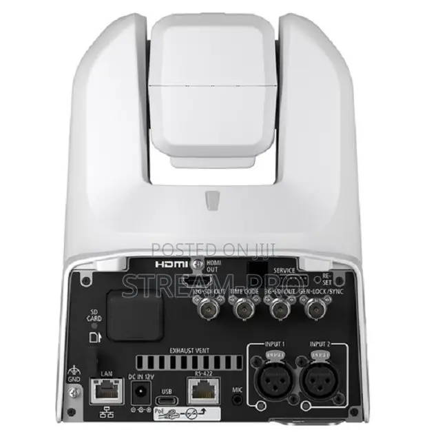 Canon Cr-N400 12g-Sdi Ndi PTZ Camera With 20x Optical Zoom (White)
