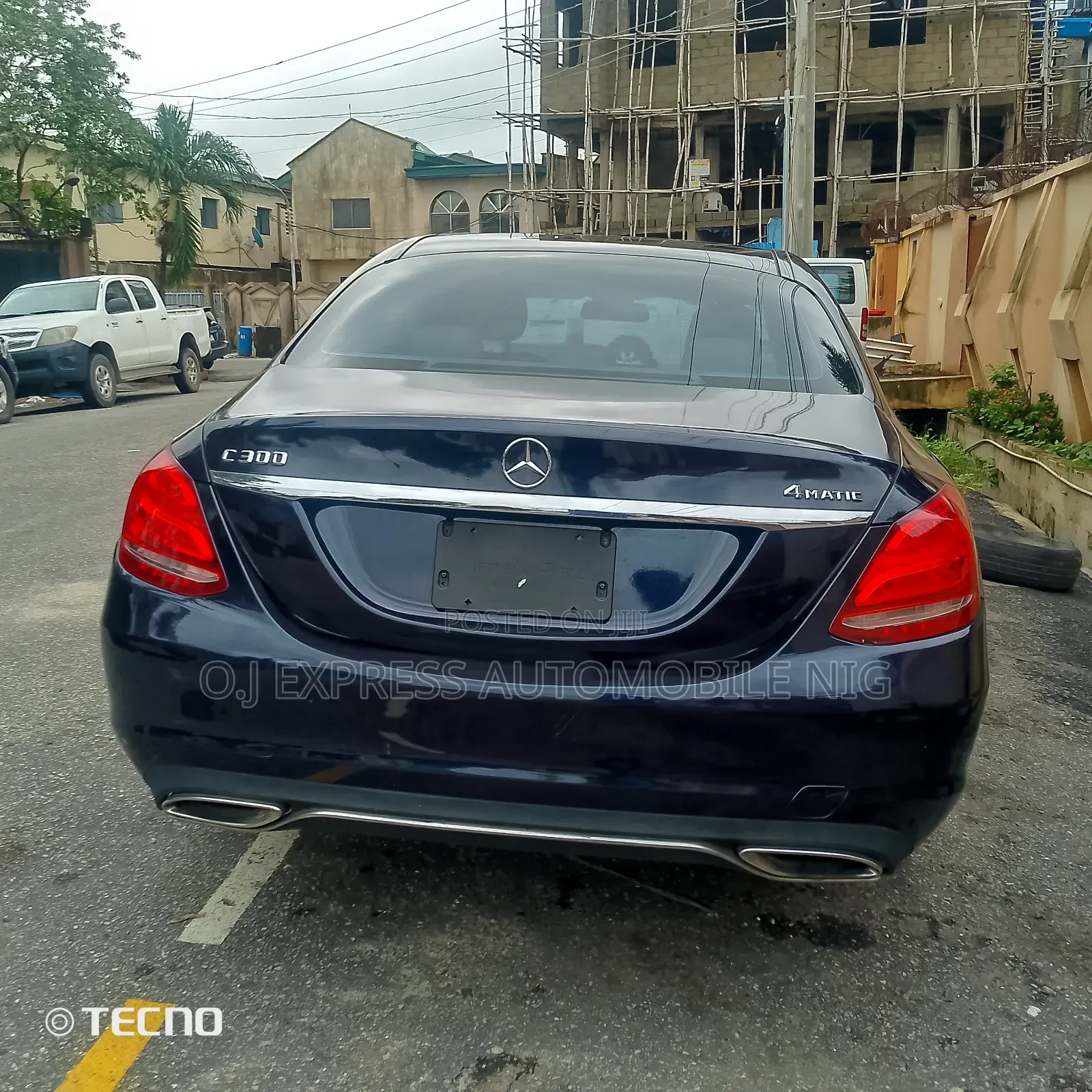 Mercedes-Benz C300 2015 Blue