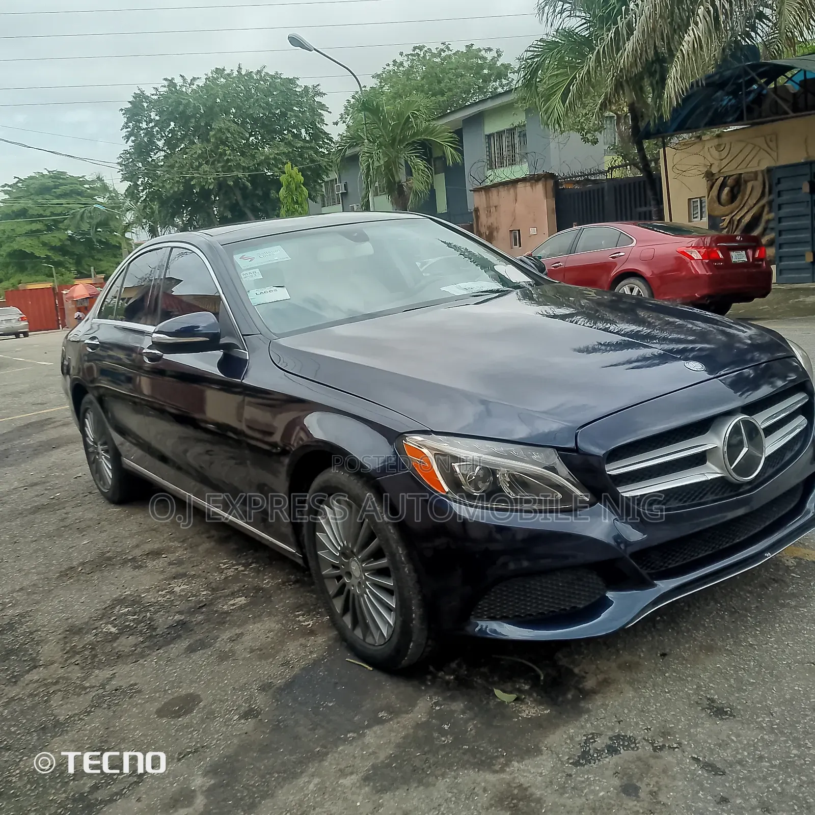 Mercedes-Benz C300 2015 Blue