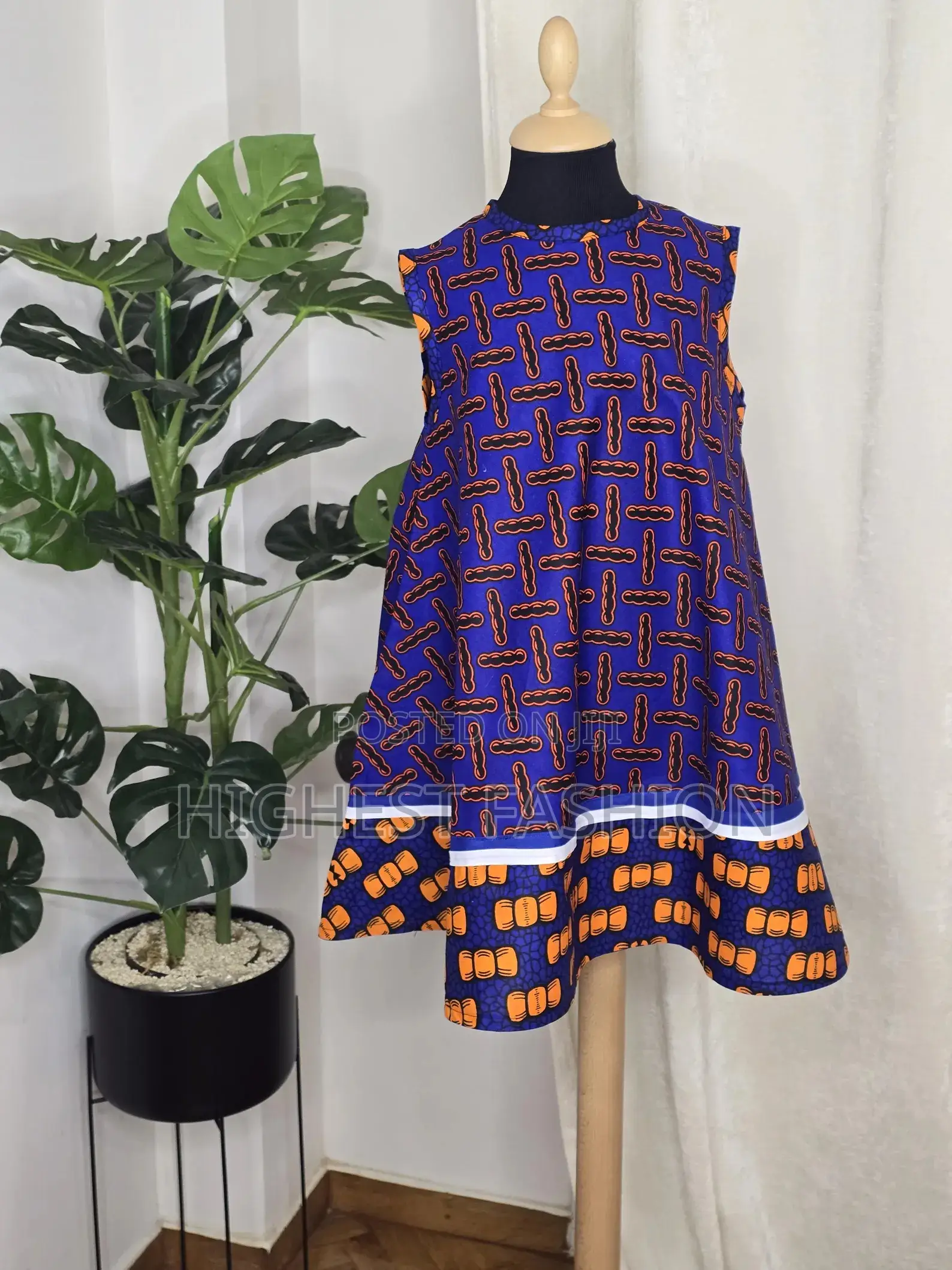Casual Sleeveless Dress for Girls