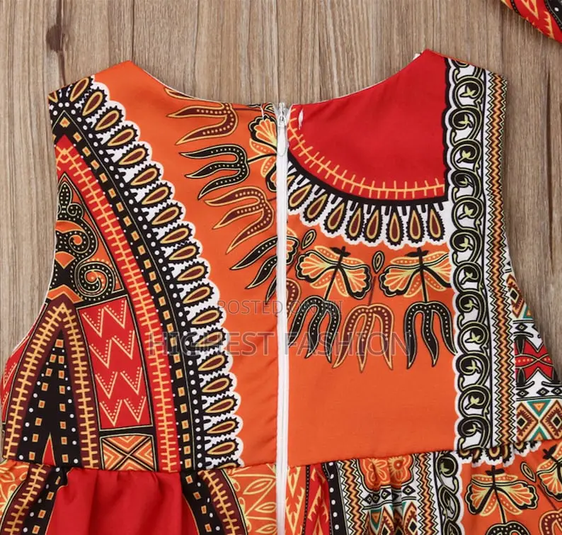 Girls Kids African Jumpsuit